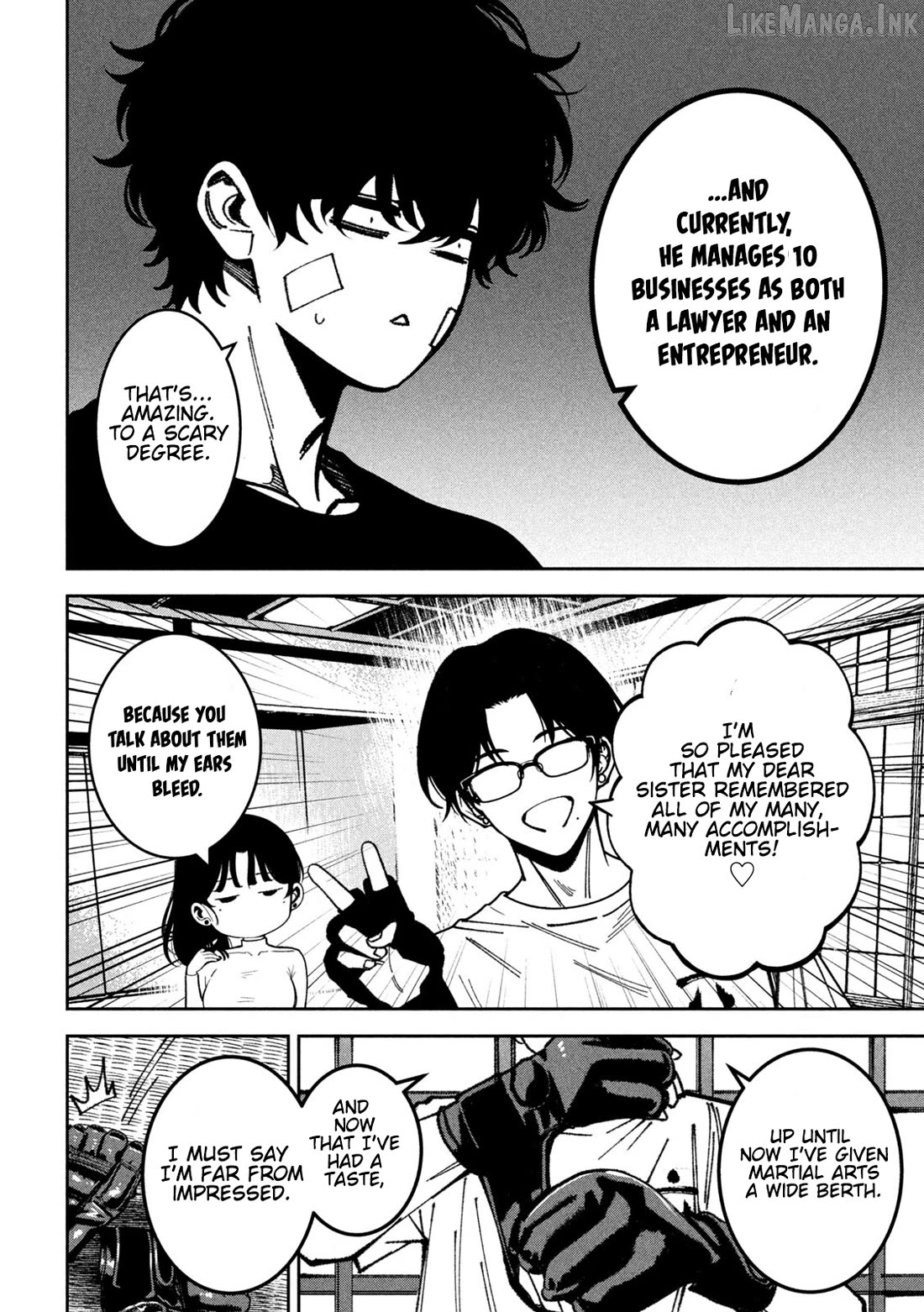 Bouryoku Banzai Chapter 61 - page 12