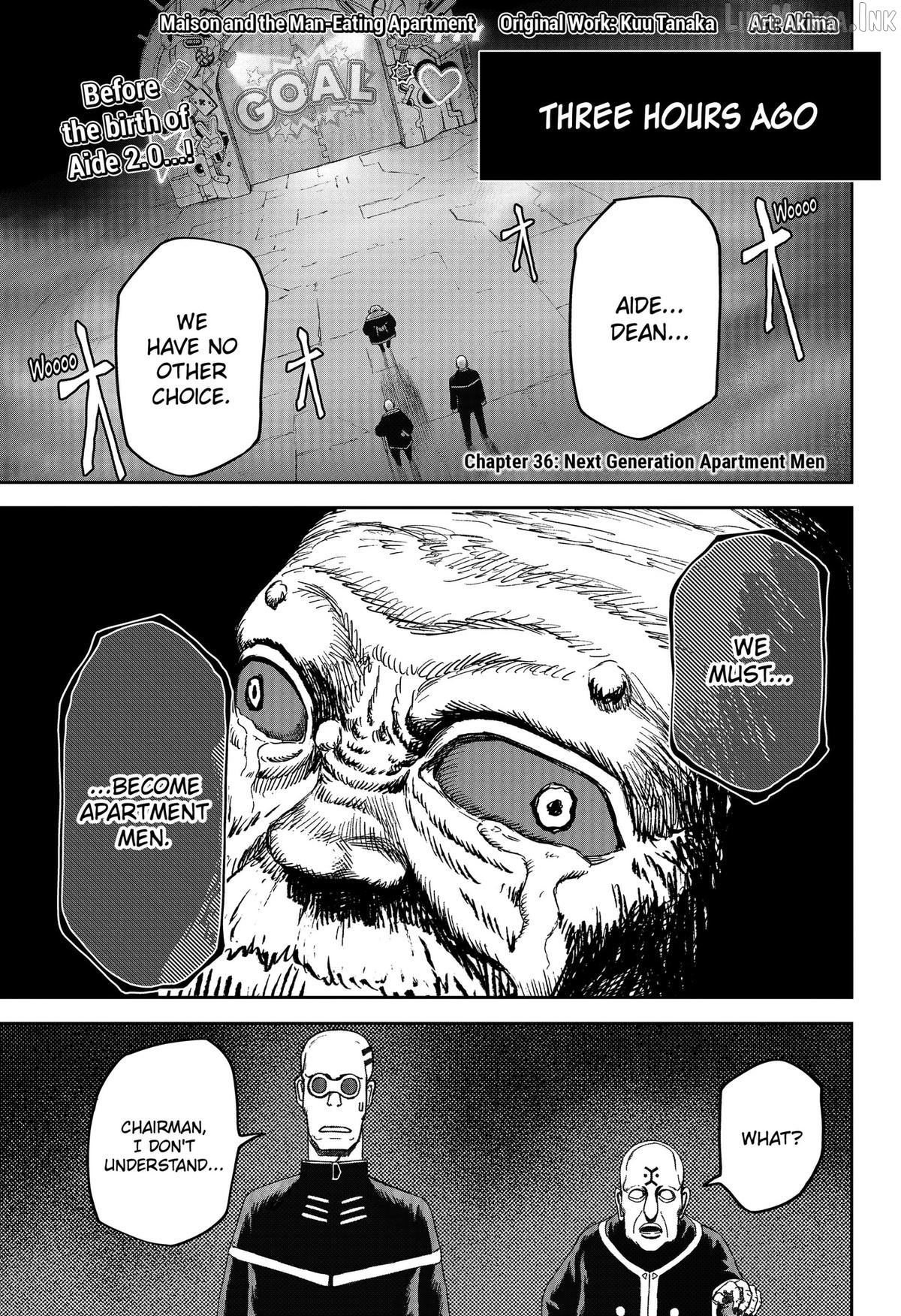Maison and the Man-Eating Apartment Chapter 36 - page 1