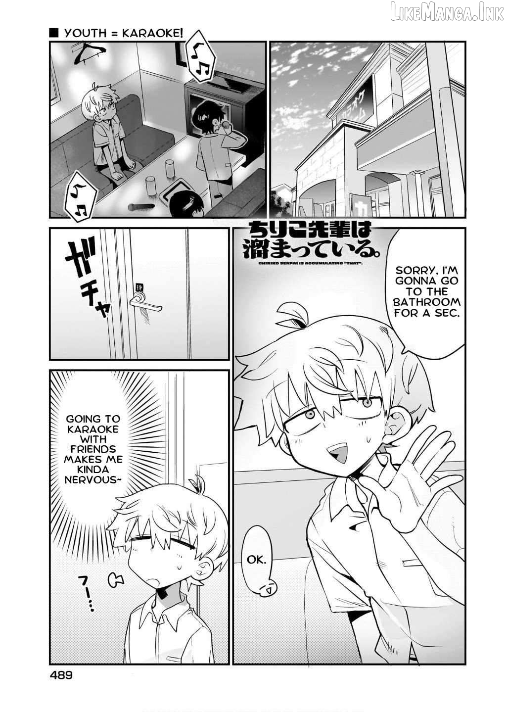 Chiriko Senpai Is Accumulating "That". Chapter 11 - page 1