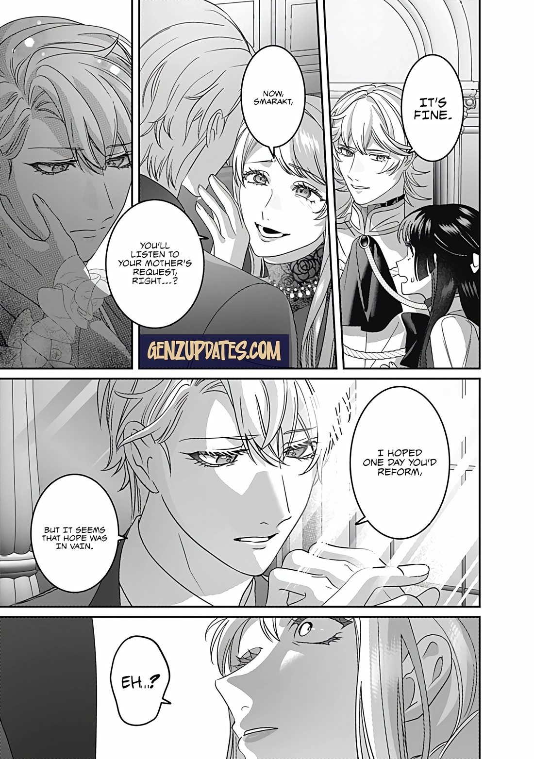 Mipurei no Otome Gēmu ni Tensei shita Heibon Reijō wa Seinaru Shishū no Ito o Sasu Bunssatsu-ban Chapter 10 - page 24