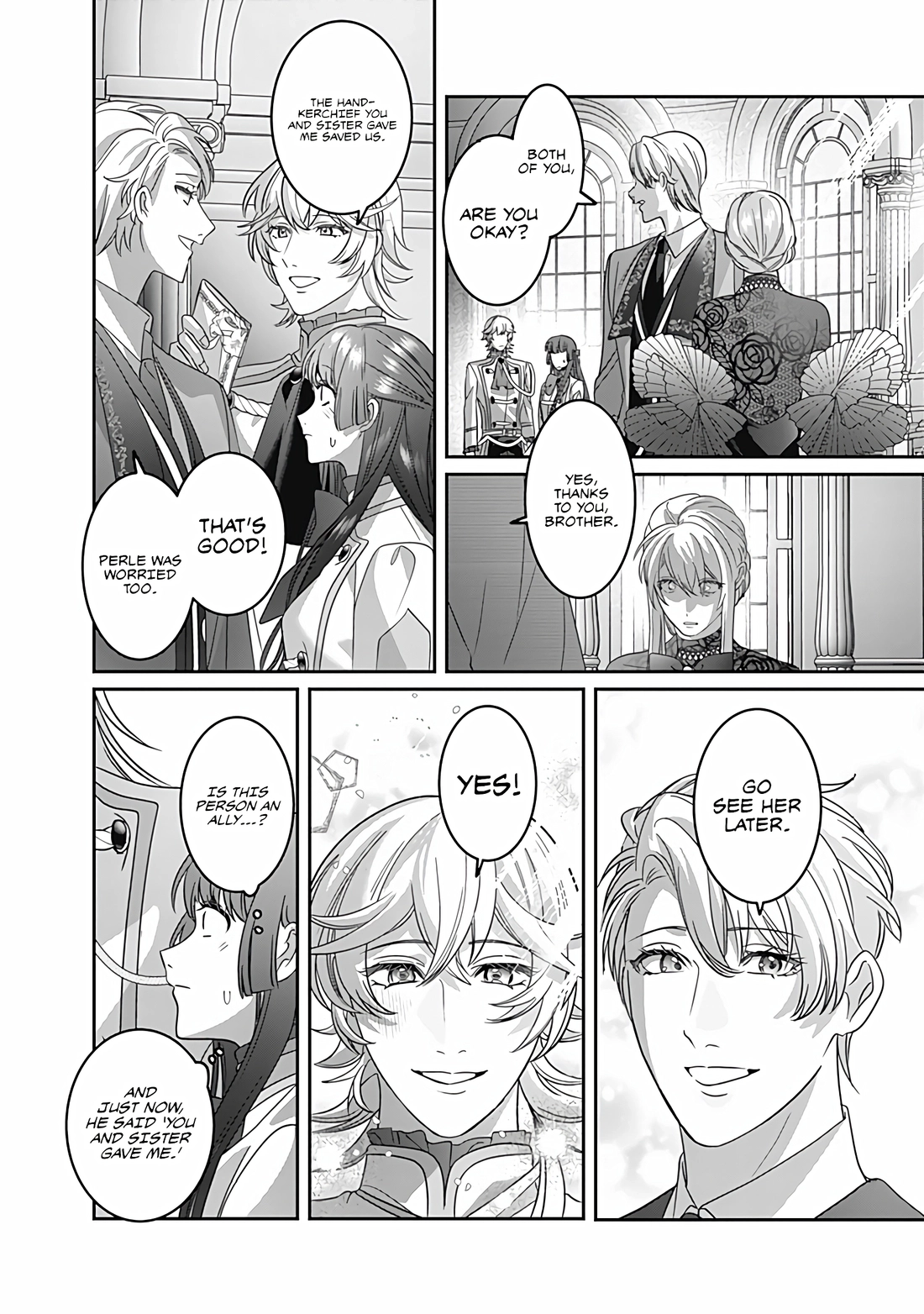 Mipurei no Otome Gēmu ni Tensei shita Heibon Reijō wa Seinaru Shishū no Ito o Sasu Bunssatsu-ban Chapter 10 - page 25