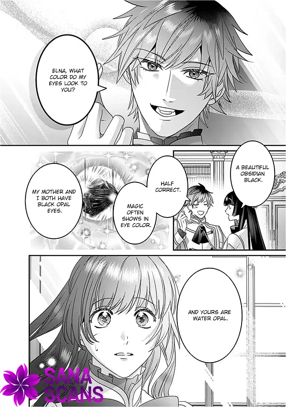 Mipurei no Otome Gēmu ni Tensei shita Heibon Reijō wa Seinaru Shishū no Ito o Sasu Bunssatsu-ban Chapter 12 - page 10