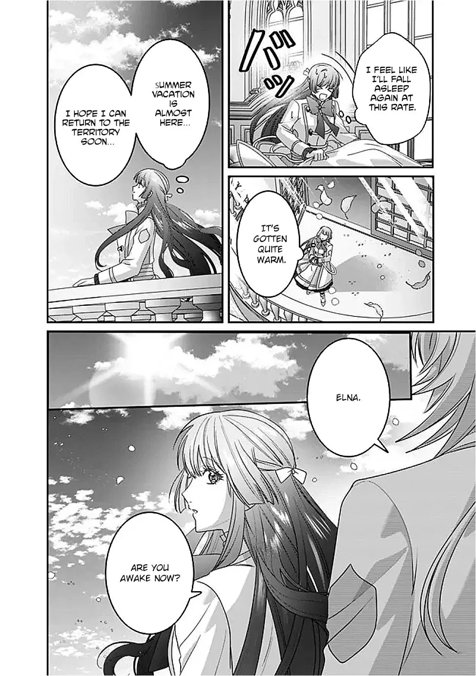 Mipurei no Otome Gēmu ni Tensei shita Heibon Reijō wa Seinaru Shishū no Ito o Sasu Bunssatsu-ban Chapter 12 - page 18