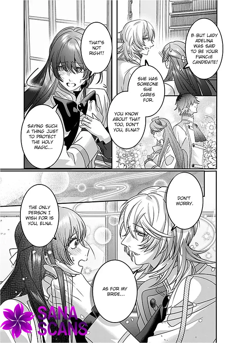 Mipurei no Otome Gēmu ni Tensei shita Heibon Reijō wa Seinaru Shishū no Ito o Sasu Bunssatsu-ban Chapter 12 - page 25