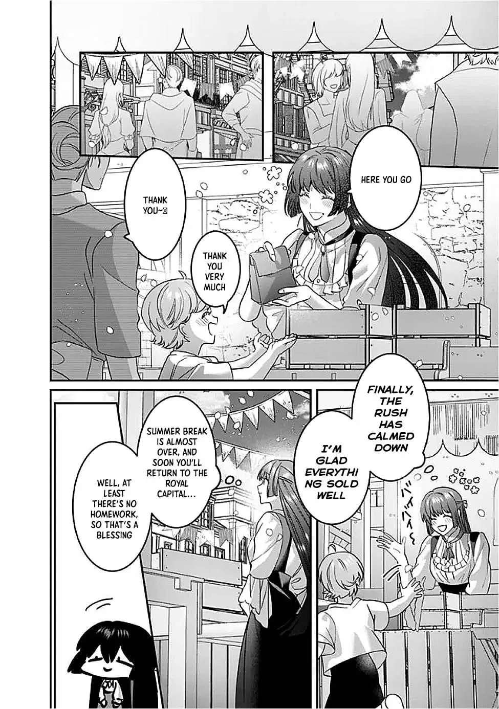 Mipurei no Otome Gēmu ni Tensei shita Heibon Reijō wa Seinaru Shishū no Ito o Sasu Bunssatsu-ban Chapter 13 - page 24