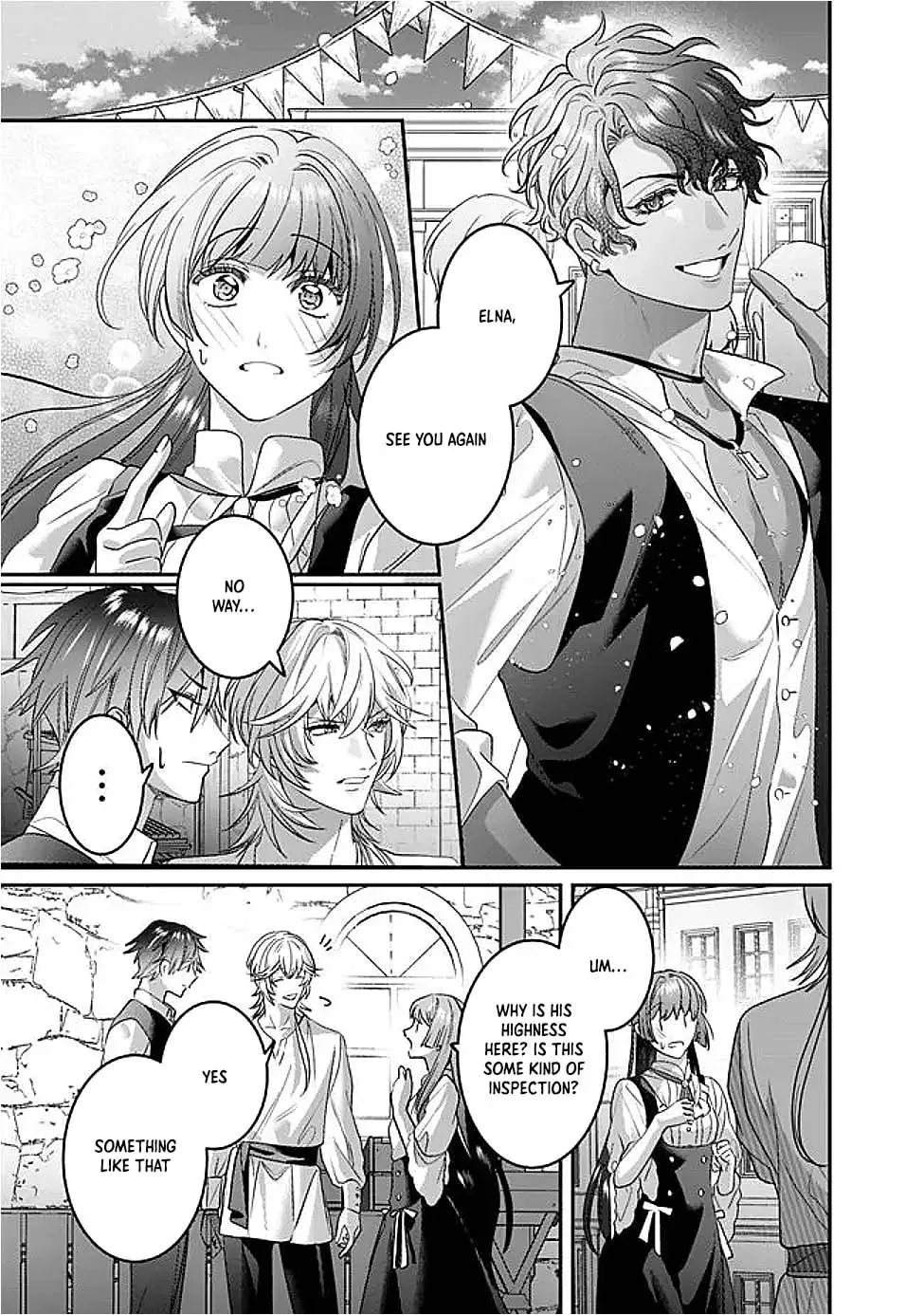Mipurei no Otome Gēmu ni Tensei shita Heibon Reijō wa Seinaru Shishū no Ito o Sasu Bunssatsu-ban Chapter 13 - page 29
