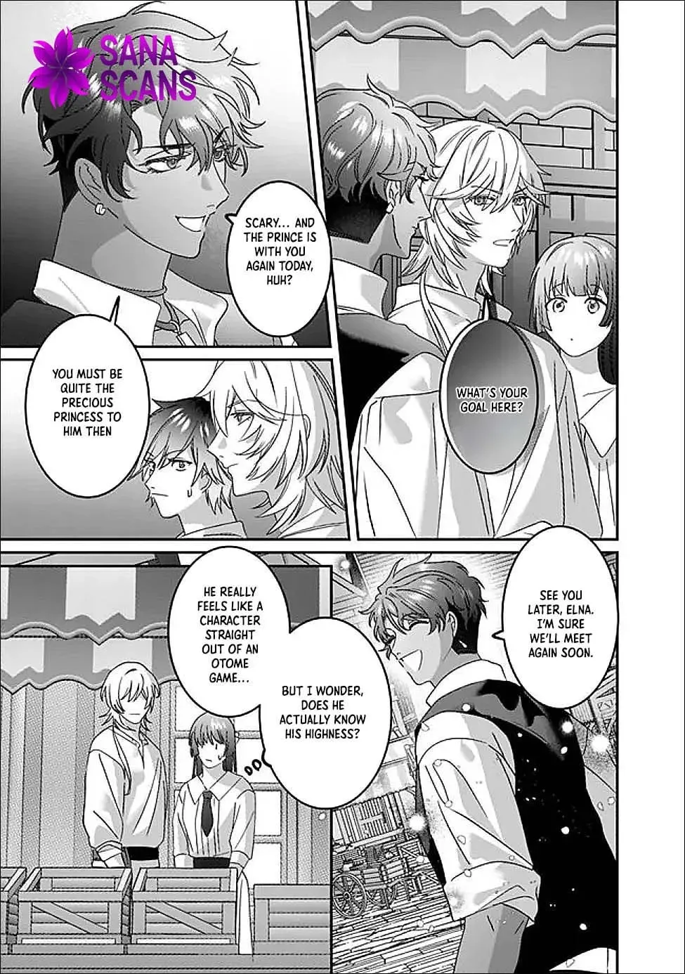 Mipurei no Otome Gēmu ni Tensei shita Heibon Reijō wa Seinaru Shishū no Ito o Sasu Bunssatsu-ban Chapter 14 - page 23