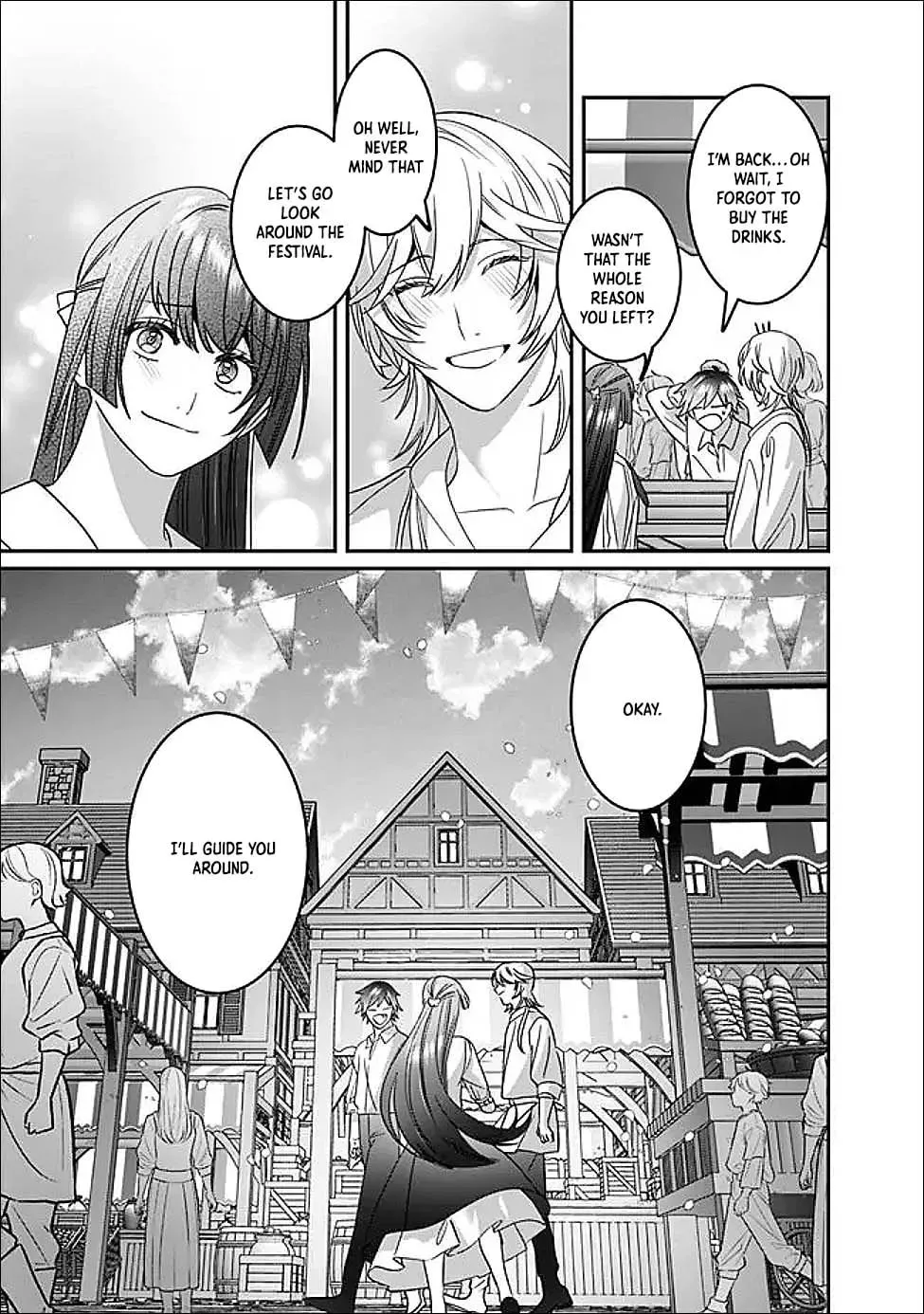 Mipurei no Otome Gēmu ni Tensei shita Heibon Reijō wa Seinaru Shishū no Ito o Sasu Bunssatsu-ban Chapter 14 - page 27