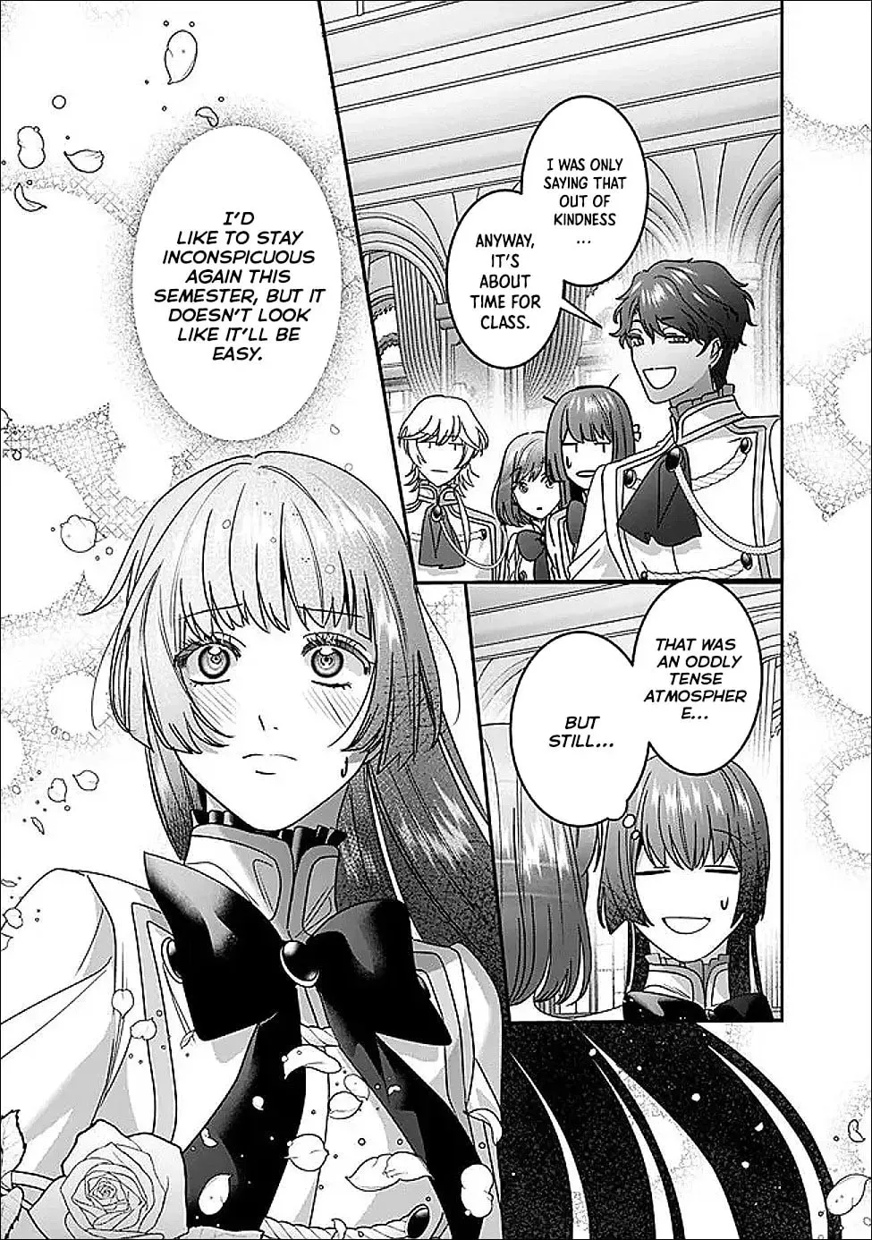 Mipurei no Otome Gēmu ni Tensei shita Heibon Reijō wa Seinaru Shishū no Ito o Sasu Bunssatsu-ban Chapter 15 - page 11
