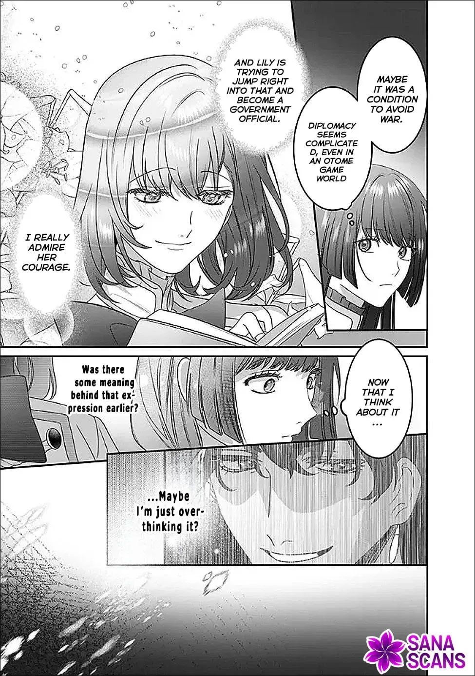 Mipurei no Otome Gēmu ni Tensei shita Heibon Reijō wa Seinaru Shishū no Ito o Sasu Bunssatsu-ban Chapter 15 - page 13