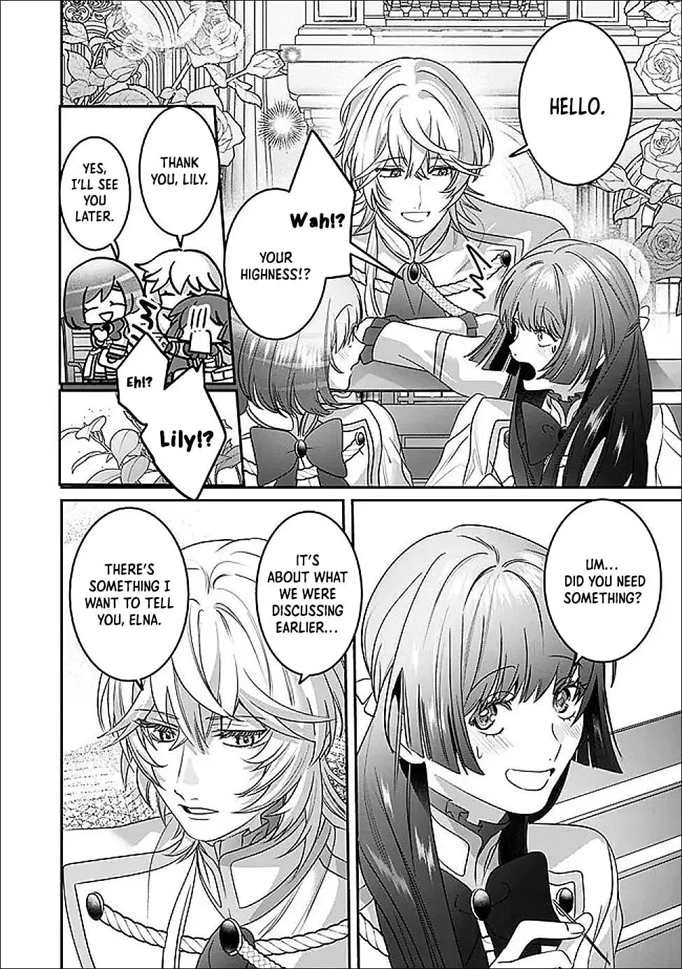 Mipurei no Otome Gēmu ni Tensei shita Heibon Reijō wa Seinaru Shishū no Ito o Sasu Bunssatsu-ban Chapter 15 - page 14