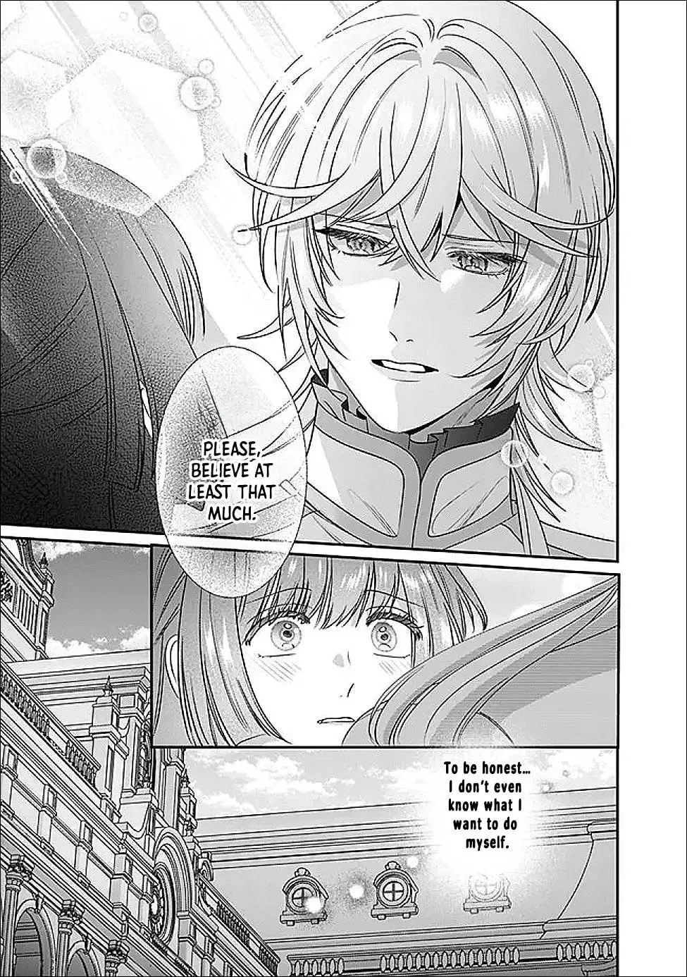 Mipurei no Otome Gēmu ni Tensei shita Heibon Reijō wa Seinaru Shishū no Ito o Sasu Bunssatsu-ban Chapter 15 - page 21