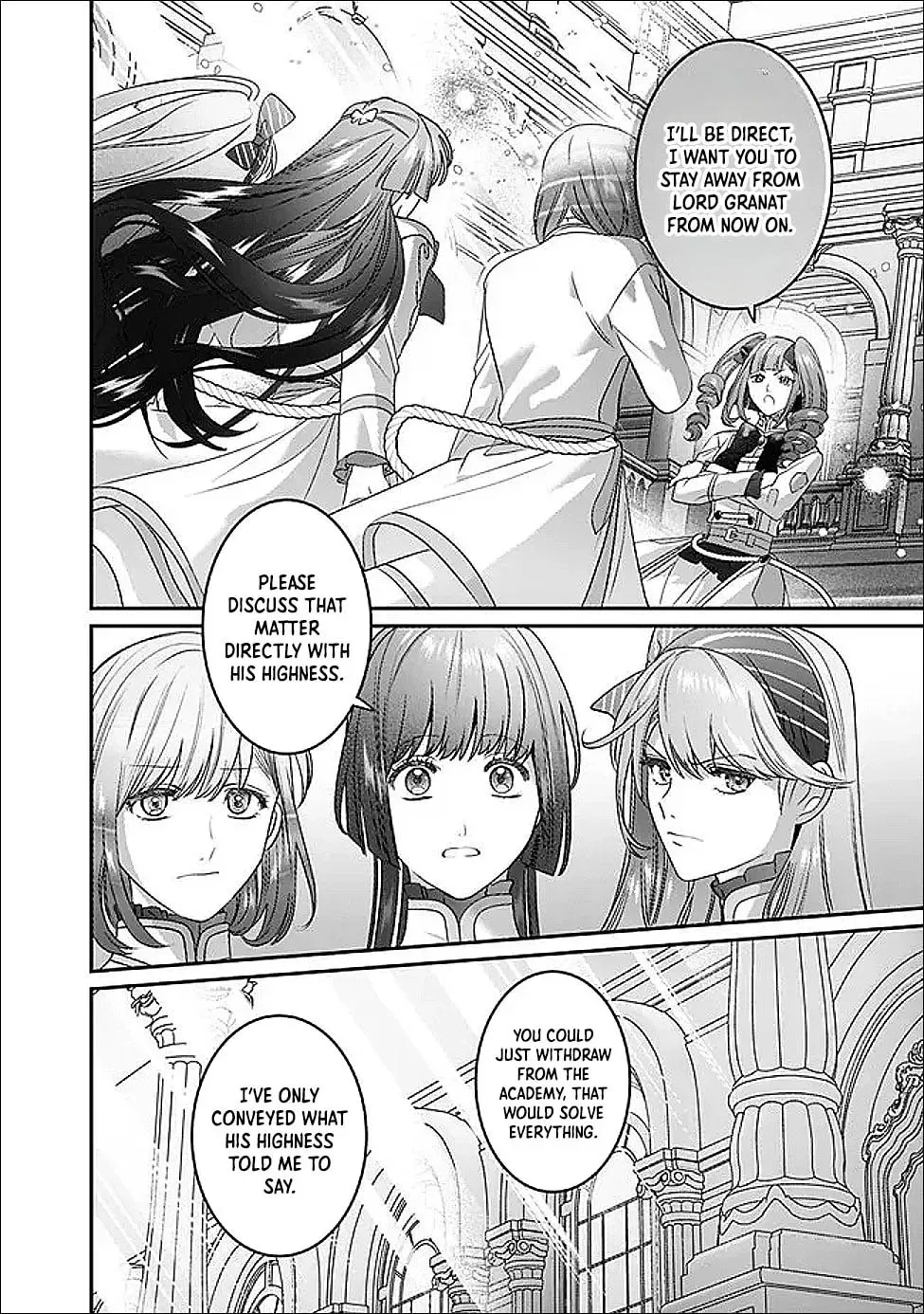 Mipurei no Otome Gēmu ni Tensei shita Heibon Reijō wa Seinaru Shishū no Ito o Sasu Bunssatsu-ban Chapter 15 - page 24