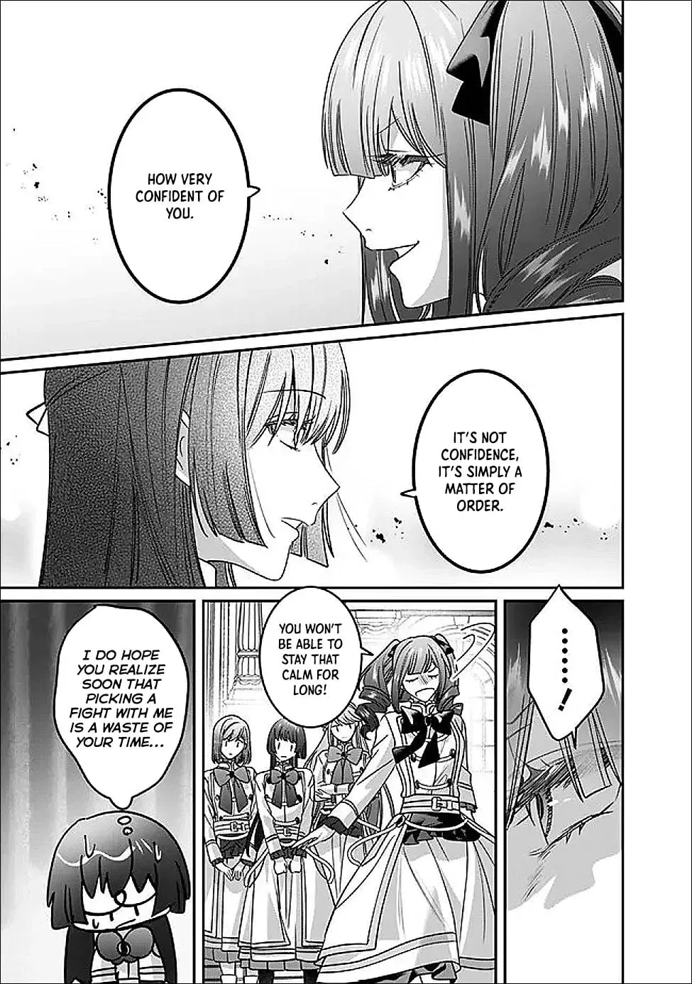 Mipurei no Otome Gēmu ni Tensei shita Heibon Reijō wa Seinaru Shishū no Ito o Sasu Bunssatsu-ban Chapter 15 - page 25