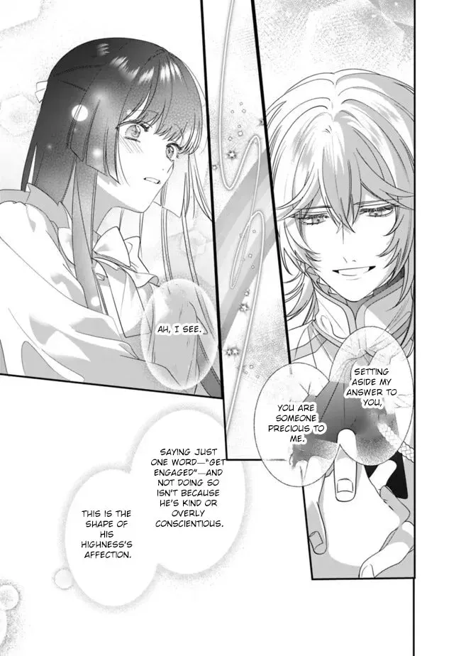Mipurei no Otome Gēmu ni Tensei shita Heibon Reijō wa Seinaru Shishū no Ito o Sasu Bunssatsu-ban Chapter 16 - page 31