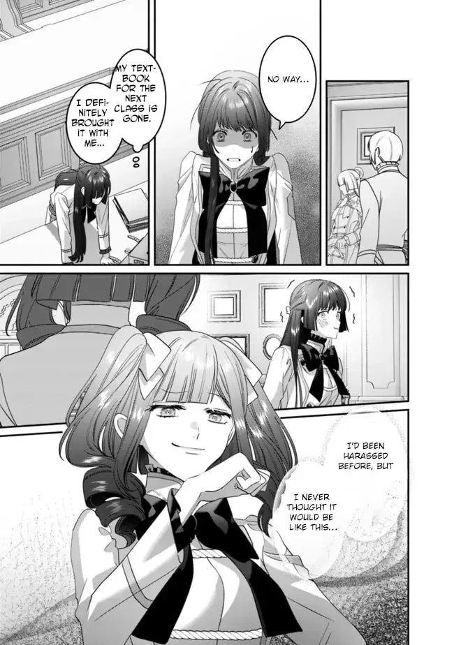 Mipurei no Otome Gēmu ni Tensei shita Heibon Reijō wa Seinaru Shishū no Ito o Sasu Bunssatsu-ban Chapter 16 - page 9