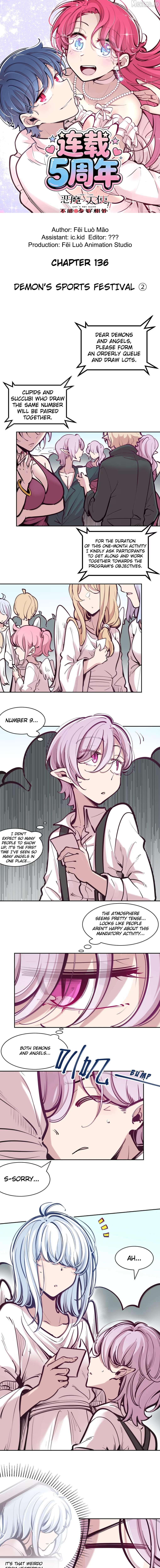 Demon X Angel, Can’t Get Along! Chapter 136.1 - page 1