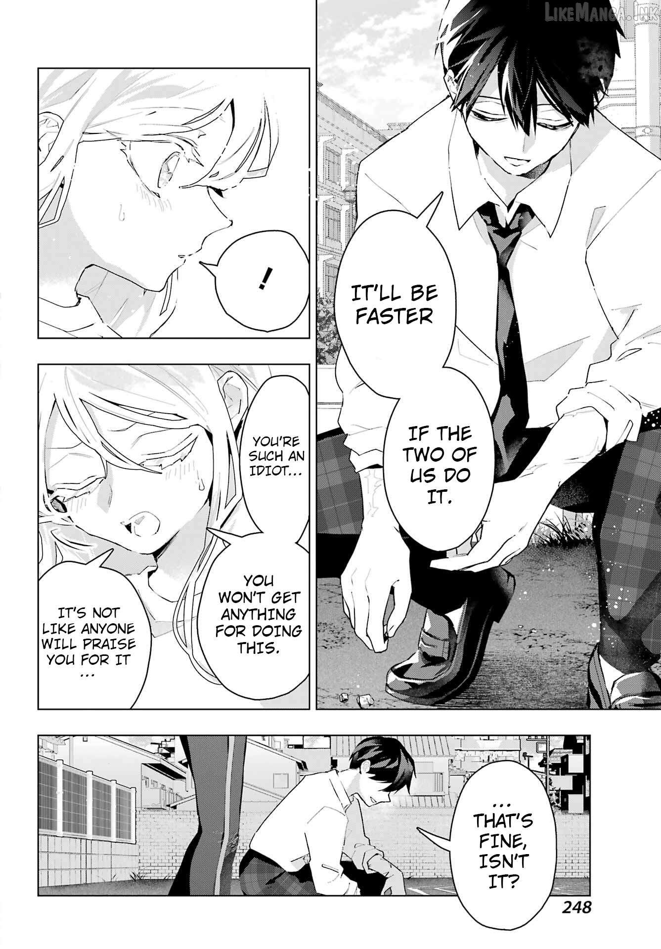 Anta to Osananajimitte dake demo Iyananoni! ~Zekkou kara Hajimaru S-kyuu Bishoujo to no Gakuen Nariagari Seikatsu~ Chapter 14 - page 10
