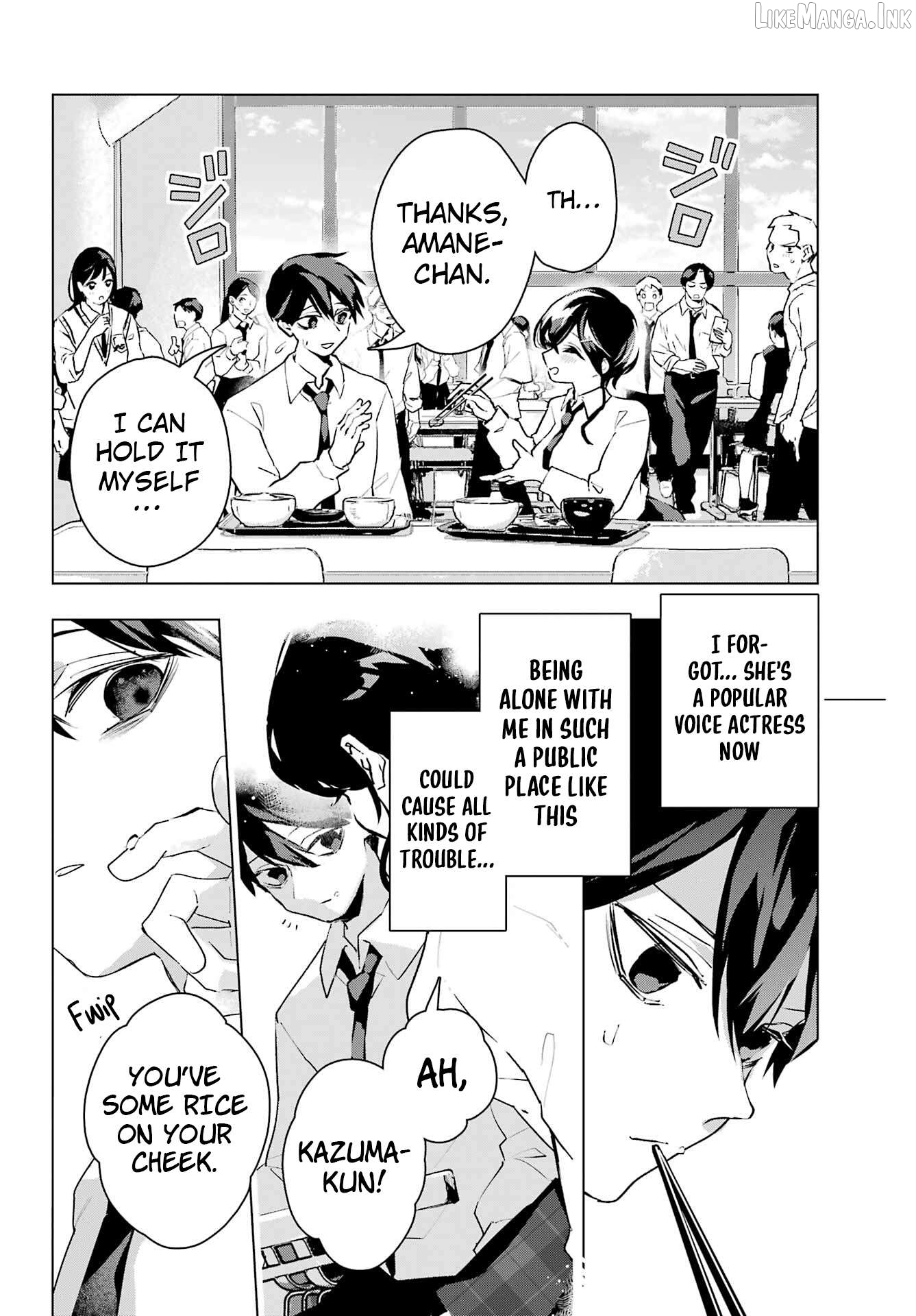 Anta to Osananajimitte dake demo Iyananoni! ~Zekkou kara Hajimaru S-kyuu Bishoujo to no Gakuen Nariagari Seikatsu~ Chapter 14 - page 16