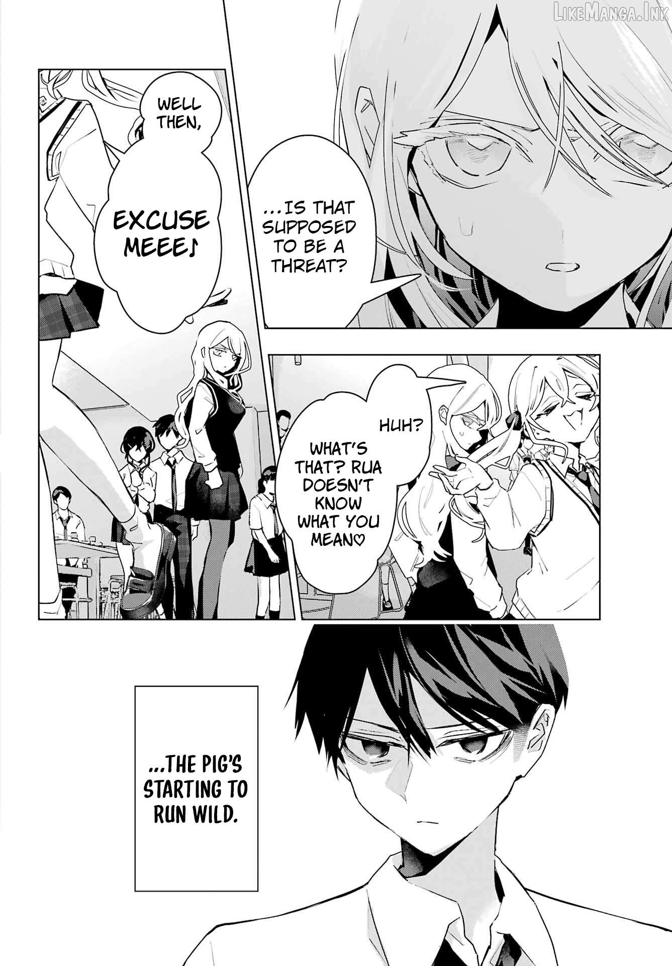 Anta to Osananajimitte dake demo Iyananoni! ~Zekkou kara Hajimaru S-kyuu Bishoujo to no Gakuen Nariagari Seikatsu~ Chapter 14 - page 28