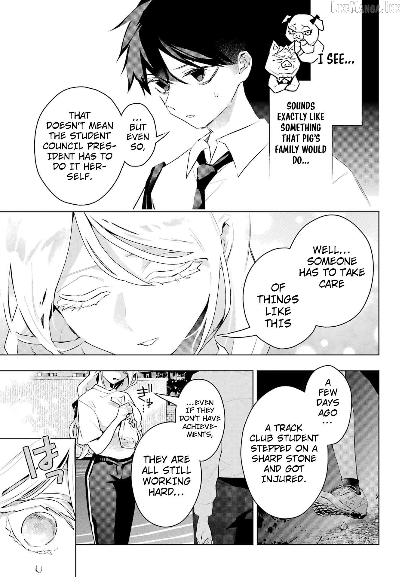 Anta to Osananajimitte dake demo Iyananoni! ~Zekkou kara Hajimaru S-kyuu Bishoujo to no Gakuen Nariagari Seikatsu~ Chapter 14 - page 7
