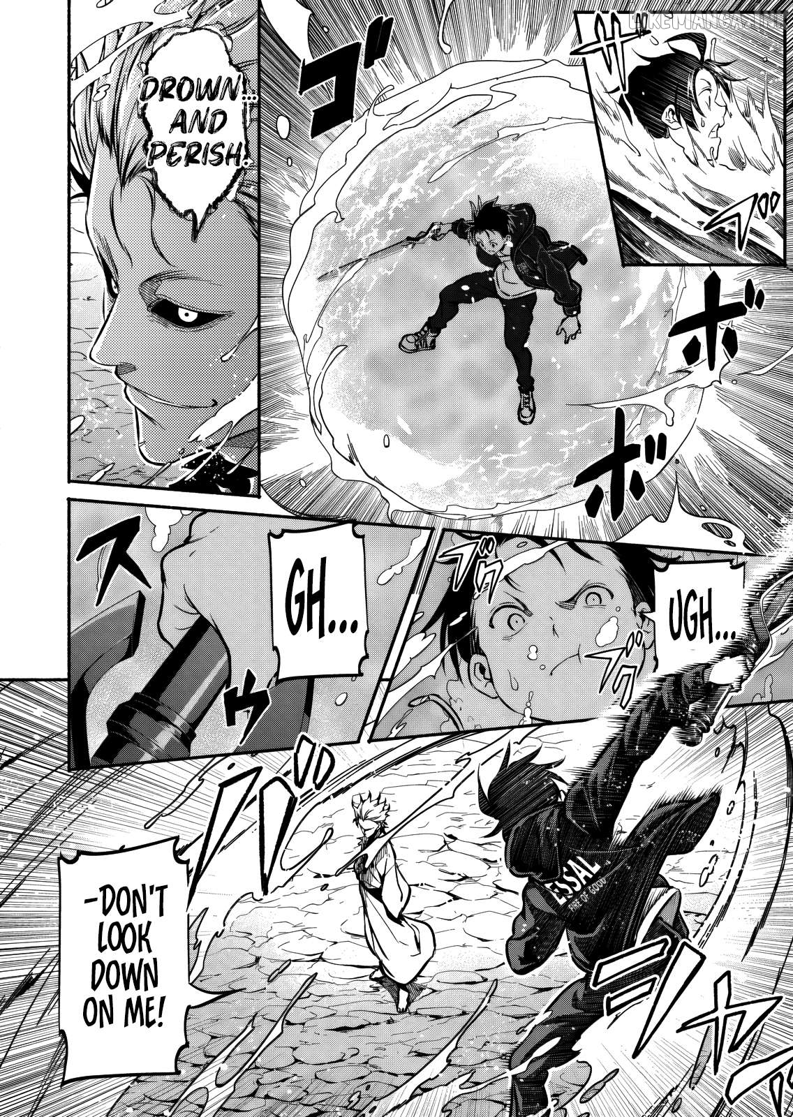 Isekai kara kikan shitara chikyuu mo kanari fantajiu deshita. Ato, makeheroin-domo kocchi minna. Chapter 12 - page 21