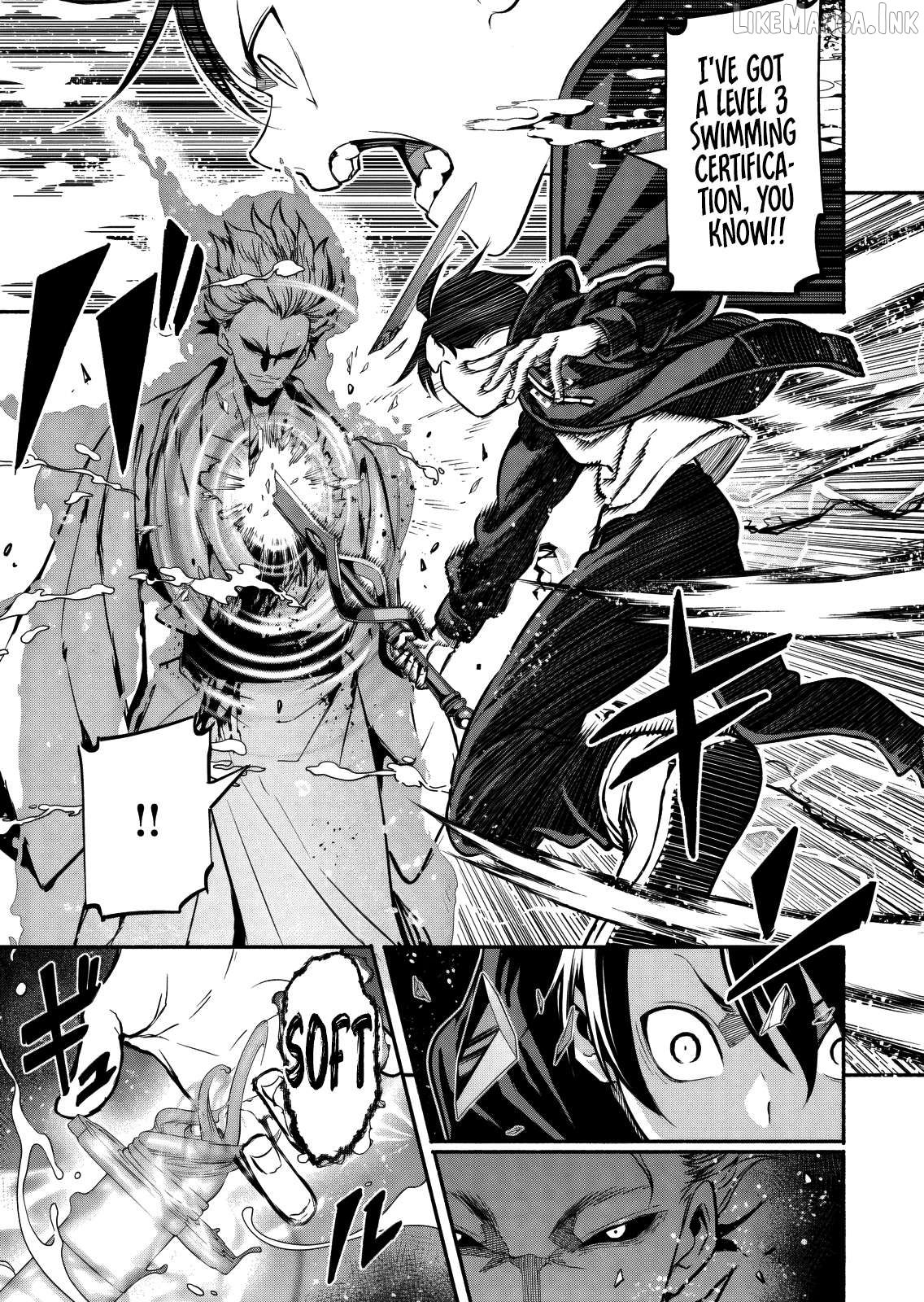 Isekai kara kikan shitara chikyuu mo kanari fantajiu deshita. Ato, makeheroin-domo kocchi minna. Chapter 12 - page 22