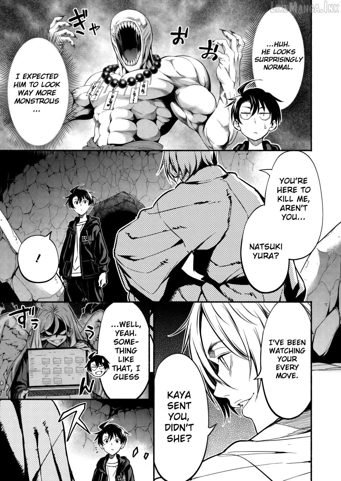 Isekai kara kikan shitara chikyuu mo kanari fantajiu deshita. Ato, makeheroin-domo kocchi minna. Chapter 12 - page 4