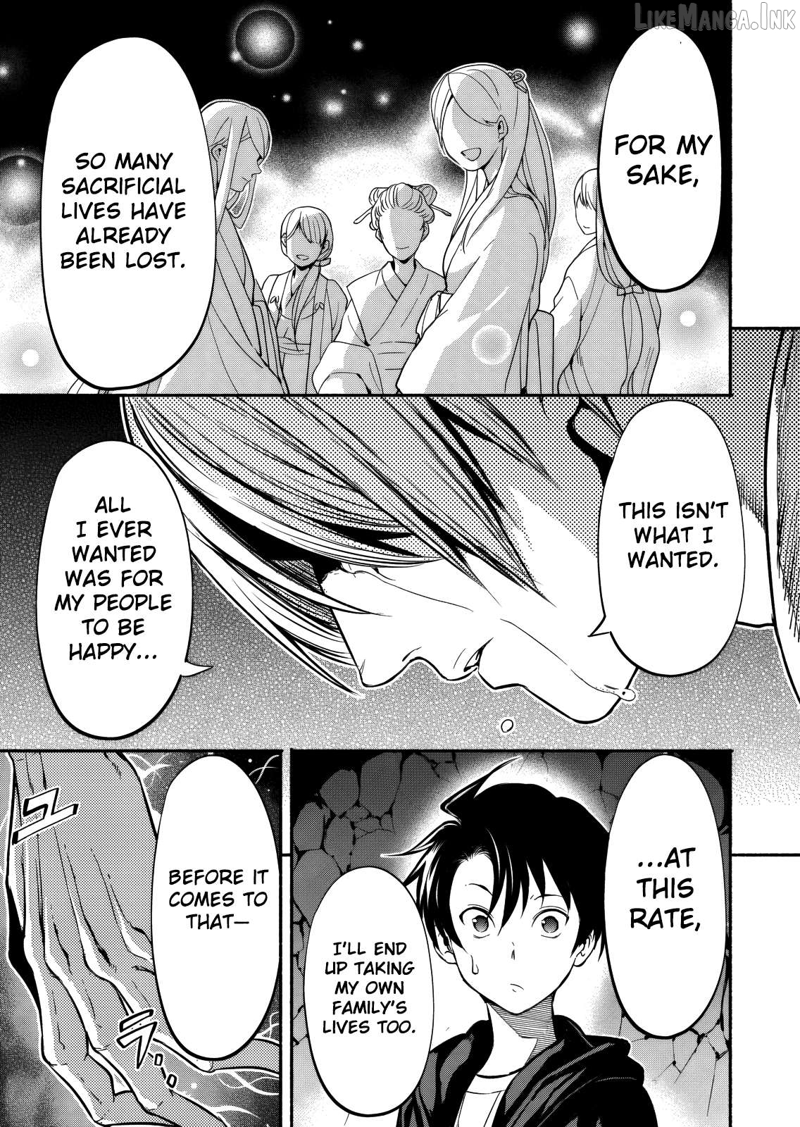 Isekai kara kikan shitara chikyuu mo kanari fantajiu deshita. Ato, makeheroin-domo kocchi minna. Chapter 12 - page 6