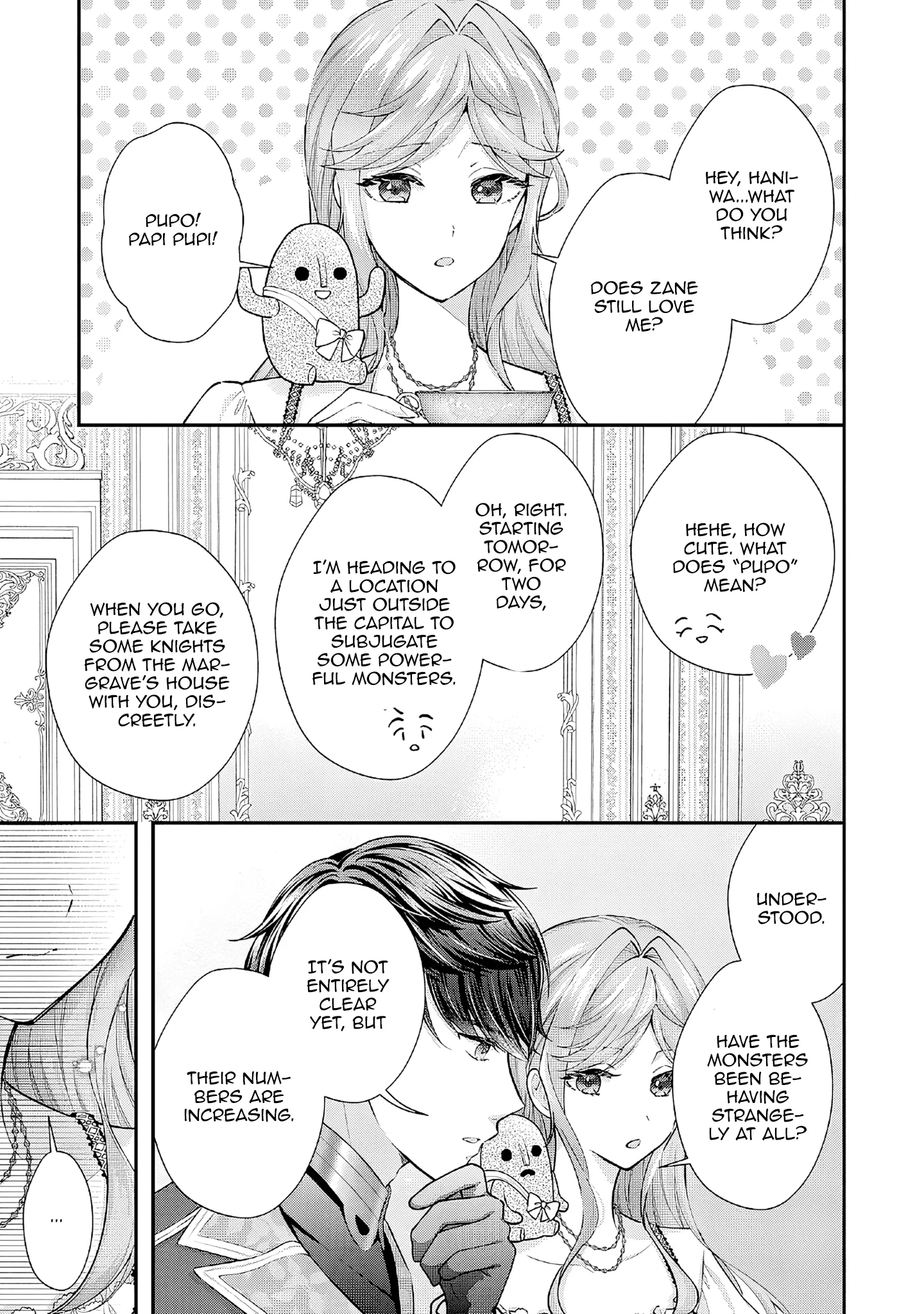 We were supposed to separate... but the cold duke refuses to let me go! Chapter 22 - page 21