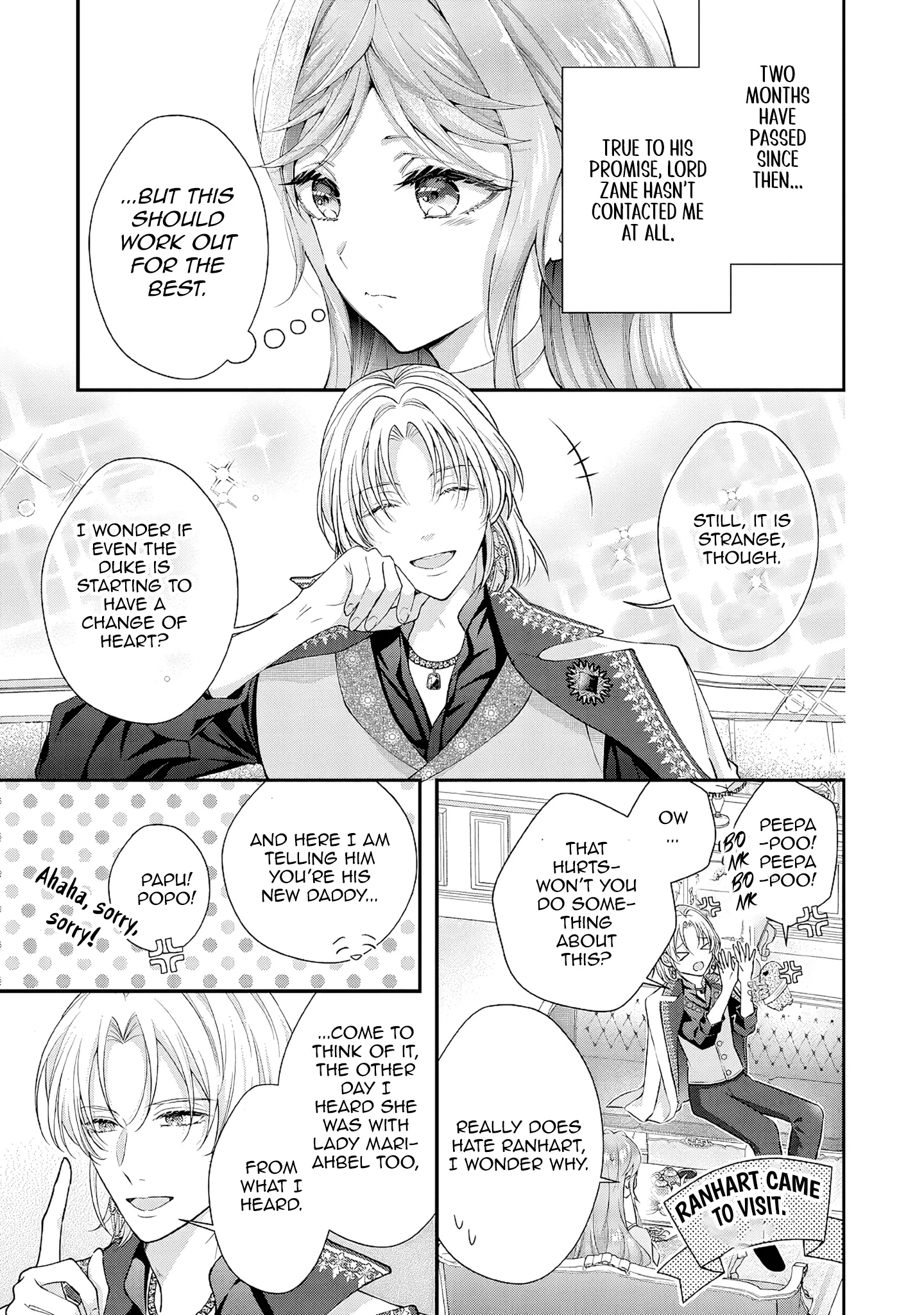 We were supposed to separate... but the cold duke refuses to let me go! Chapter 23 - page 19