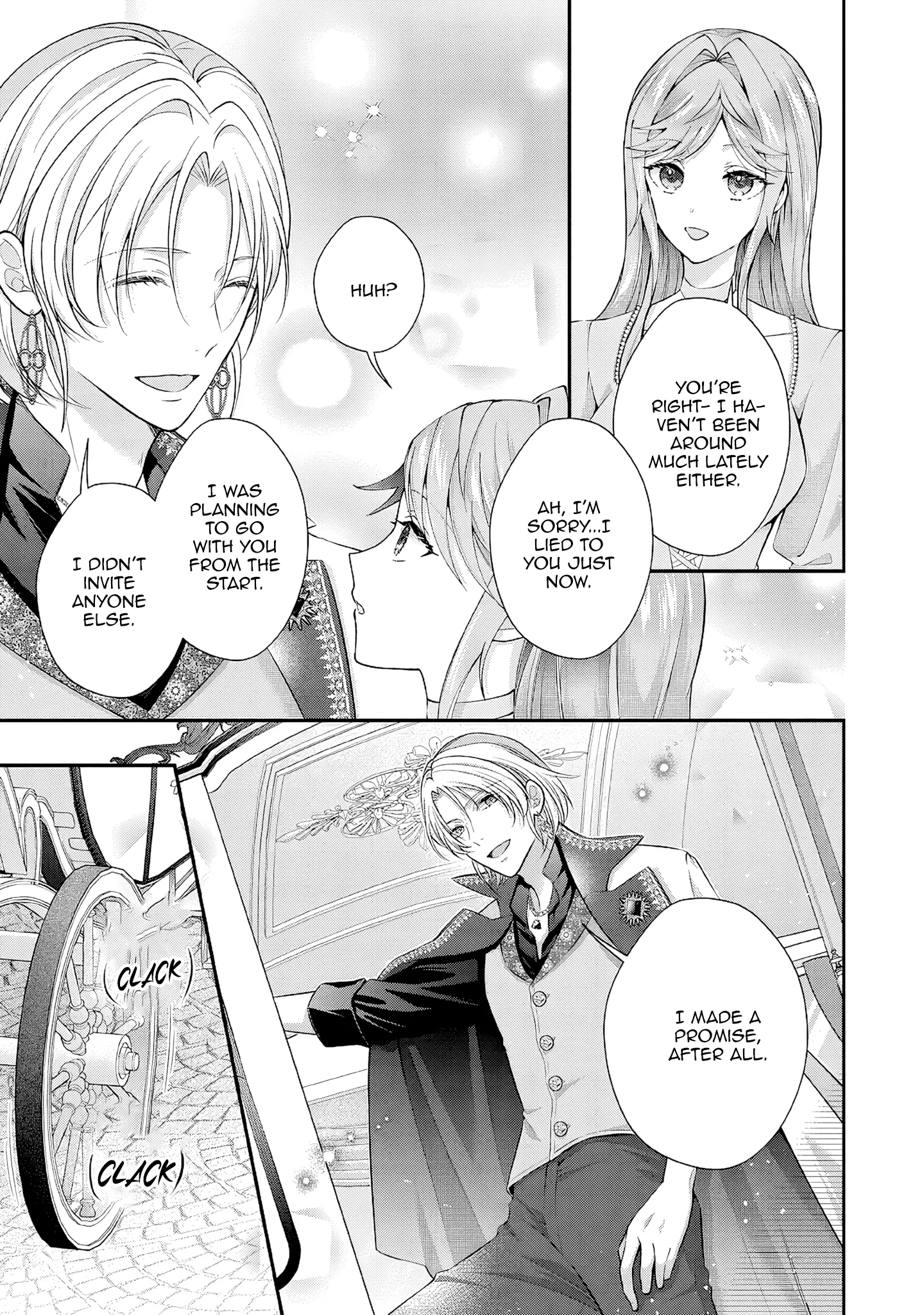 We were supposed to separate... but the cold duke refuses to let me go! Chapter 23 - page 23