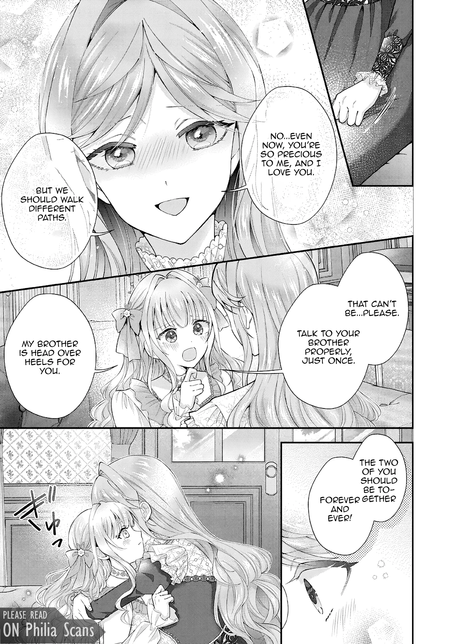 We were supposed to separate... but the cold duke refuses to let me go! Chapter 23 - page 5