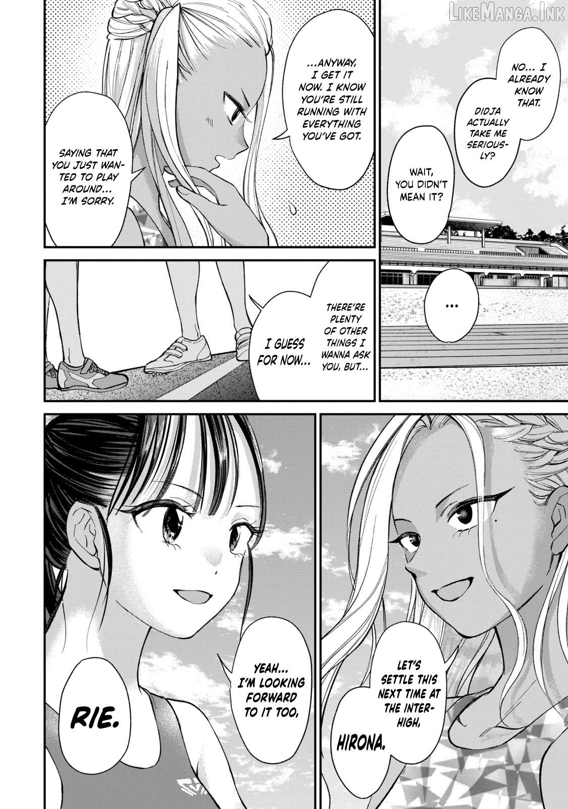 Tanaka and Mizuno Do Not Understand Each Other Chapter 21 - page 16