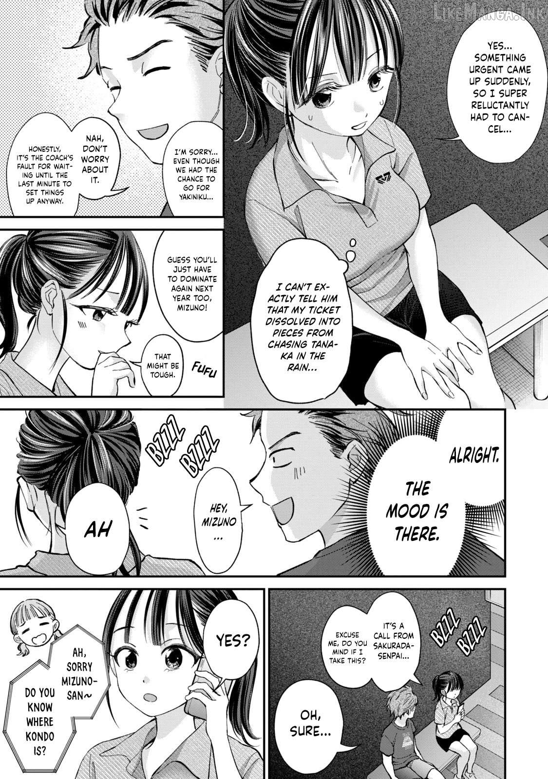 Tanaka and Mizuno Do Not Understand Each Other Chapter 22 - page 12