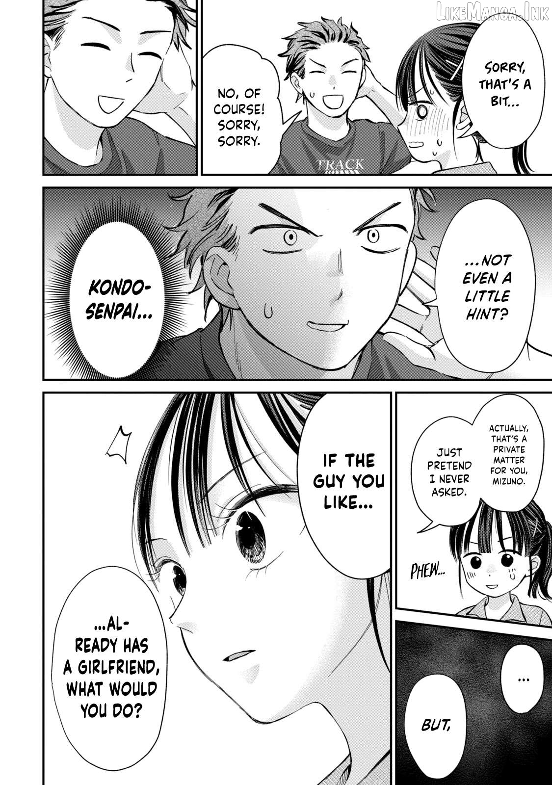 Tanaka and Mizuno Do Not Understand Each Other Chapter 22 - page 17