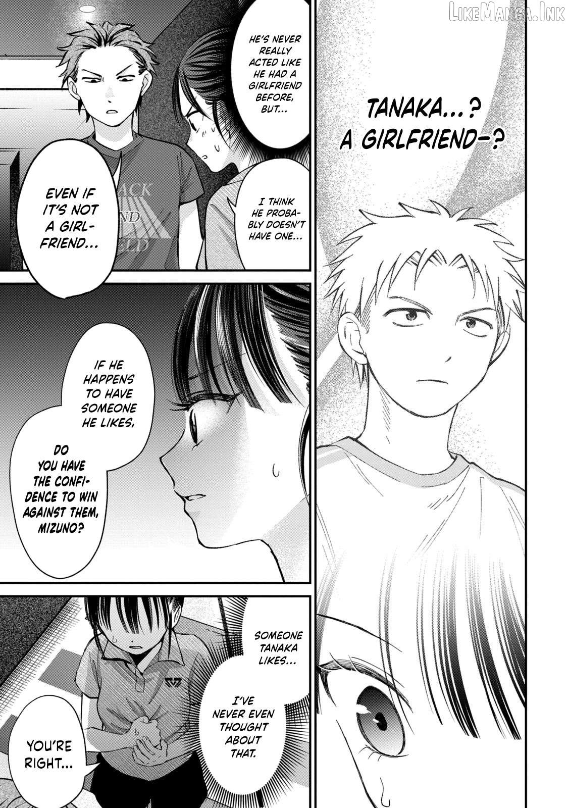 Tanaka and Mizuno Do Not Understand Each Other Chapter 22 - page 18
