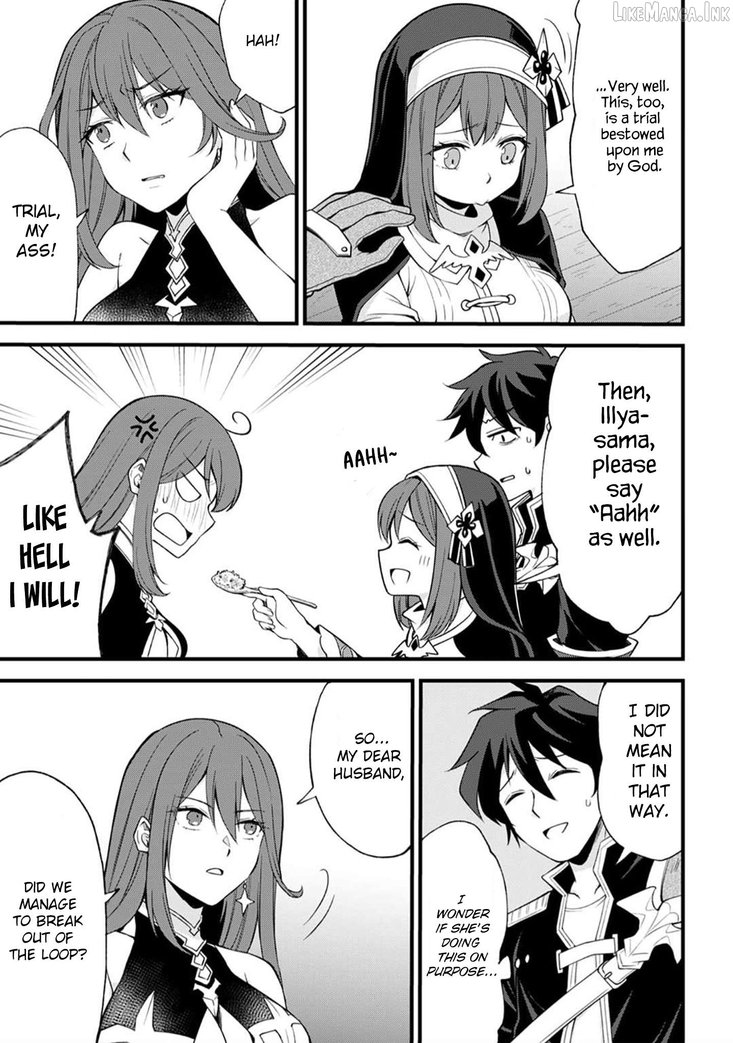 Isekai Harem Loop ～Kurikaesareru 1-nichi kara dasshutsu suru tame ni dakimakurimasu～ Chapter 9 - page 5