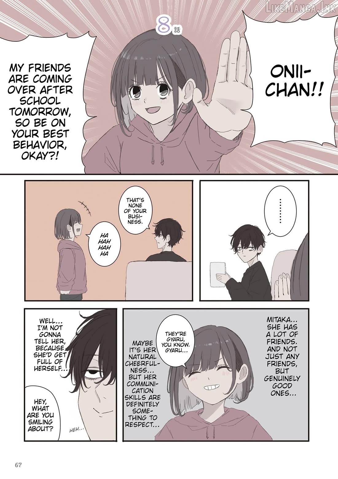 Mikoto-chan wa Kirawa Retakunai! Chapter 68 - page 1