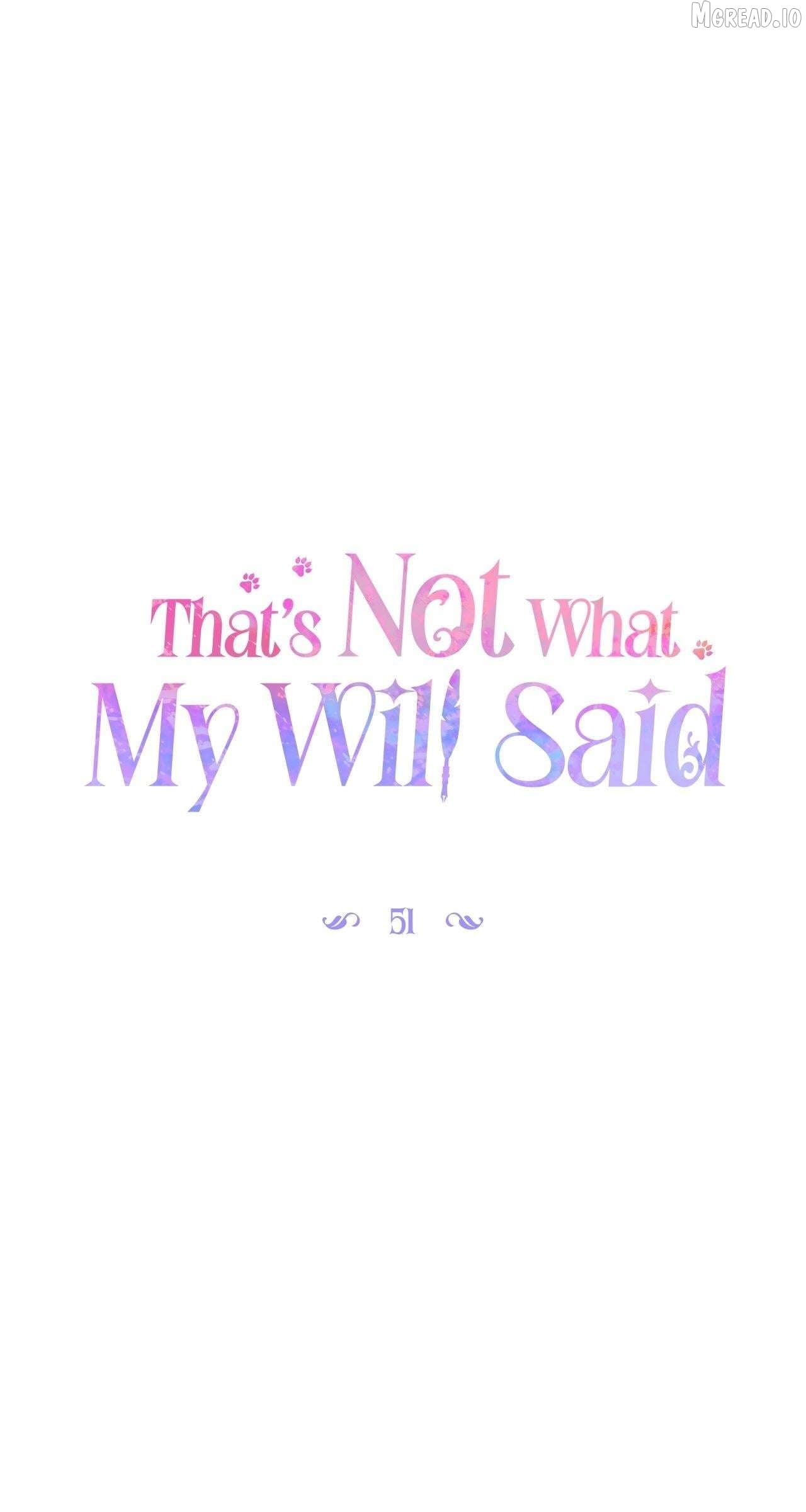 That's Not What My Will Said Chapter 51 - page 20