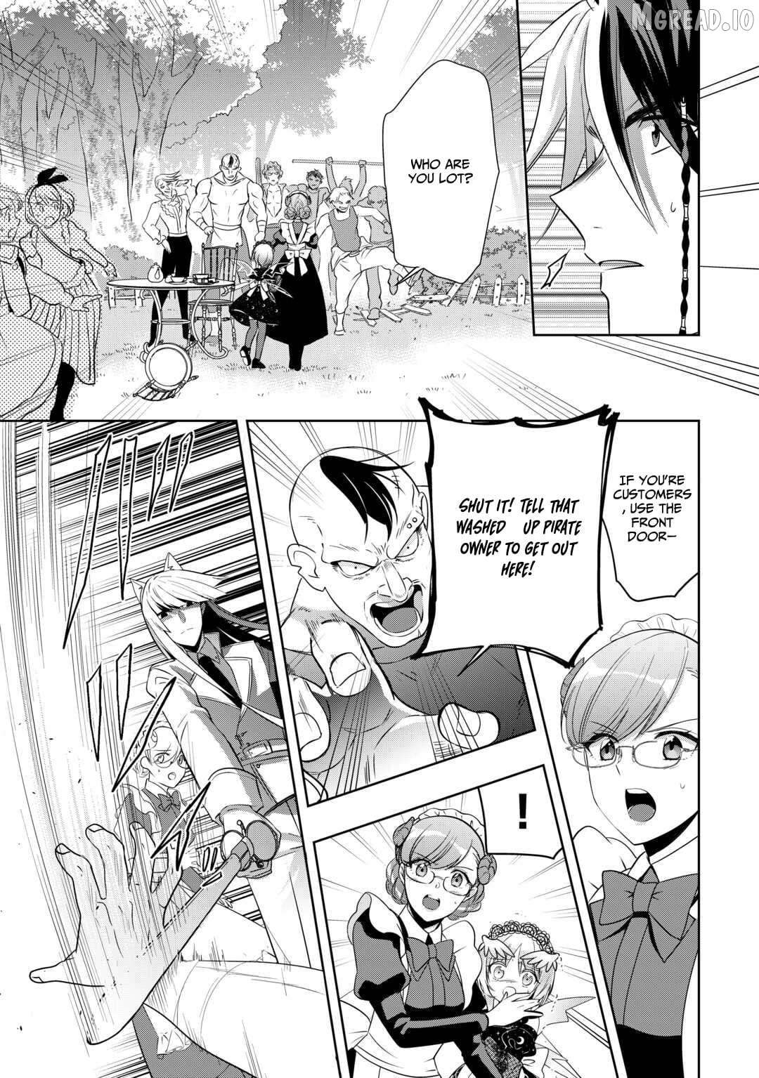 Sono Mofu Café Tenshu, Moto Saikyō Kaizoku. Chapter 12 - page 14