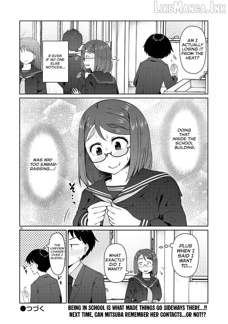 Jimiko na Mitsuba-san ga Boku wo Yuuwaku Suru Chapter 5 - page 21
