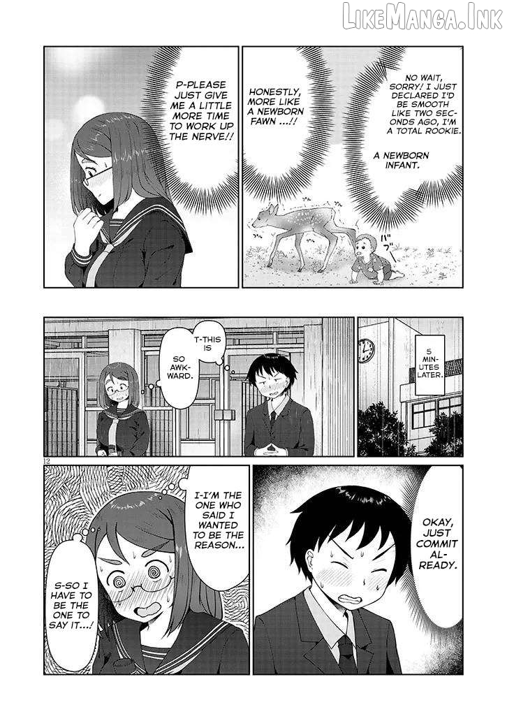 Jimiko na Mitsuba-san ga Boku wo Yuuwaku Suru Chapter 6 - page 13