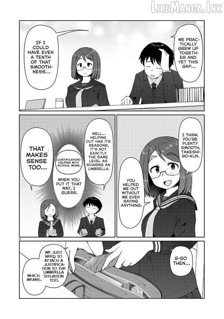 Jimiko na Mitsuba-san ga Boku wo Yuuwaku Suru Chapter 6 - page 9