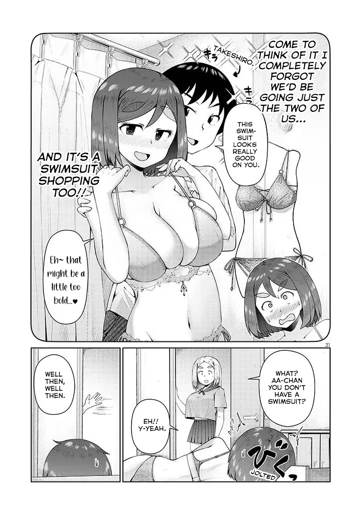 Jimiko na Mitsuba-san ga Boku wo Yuuwaku Suru Chapter 9 - page 22