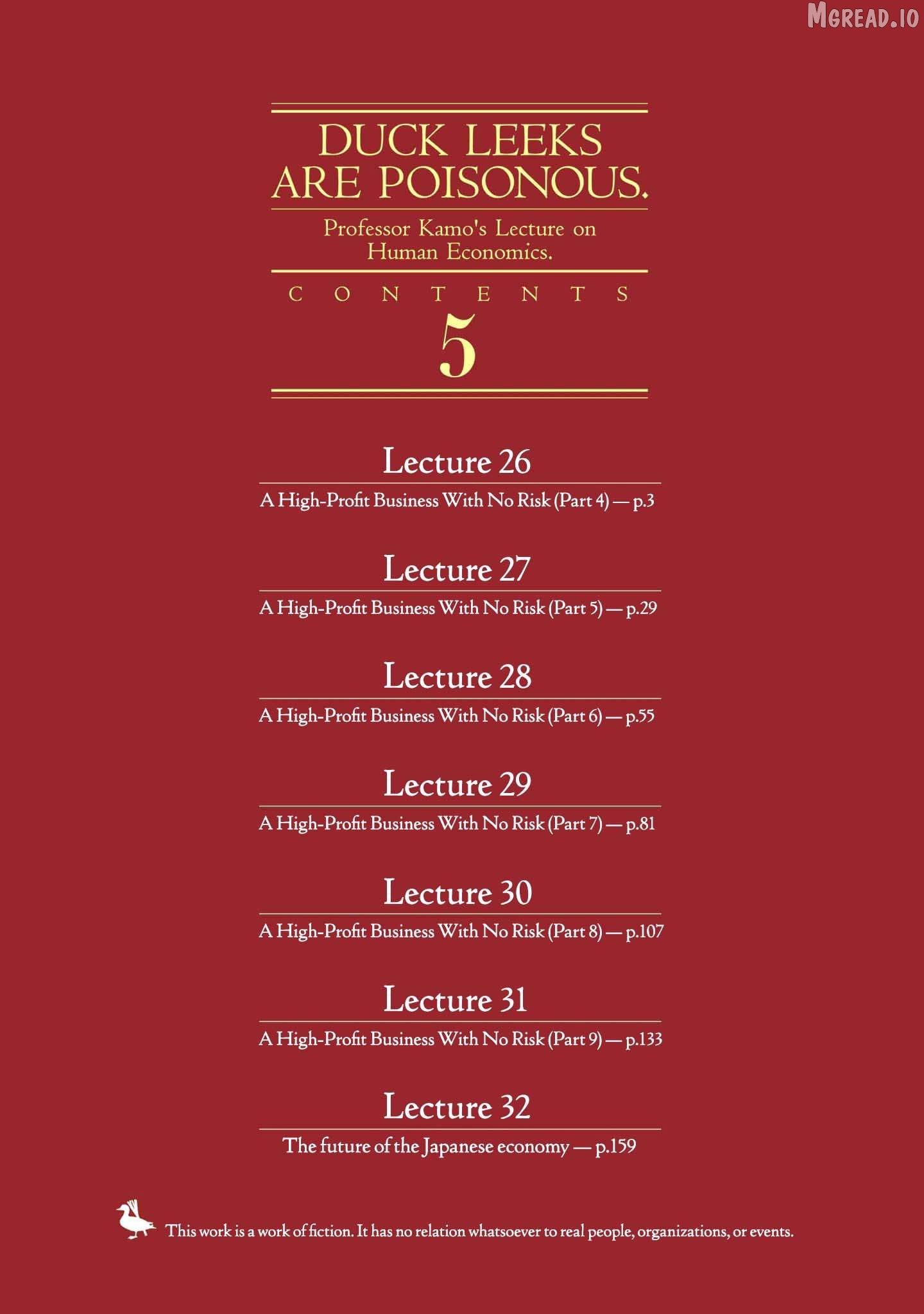 Kamo's Onion is Poisoned: Prof. Kamo's Lecture on "Human" Economics Chapter 26 - page 4