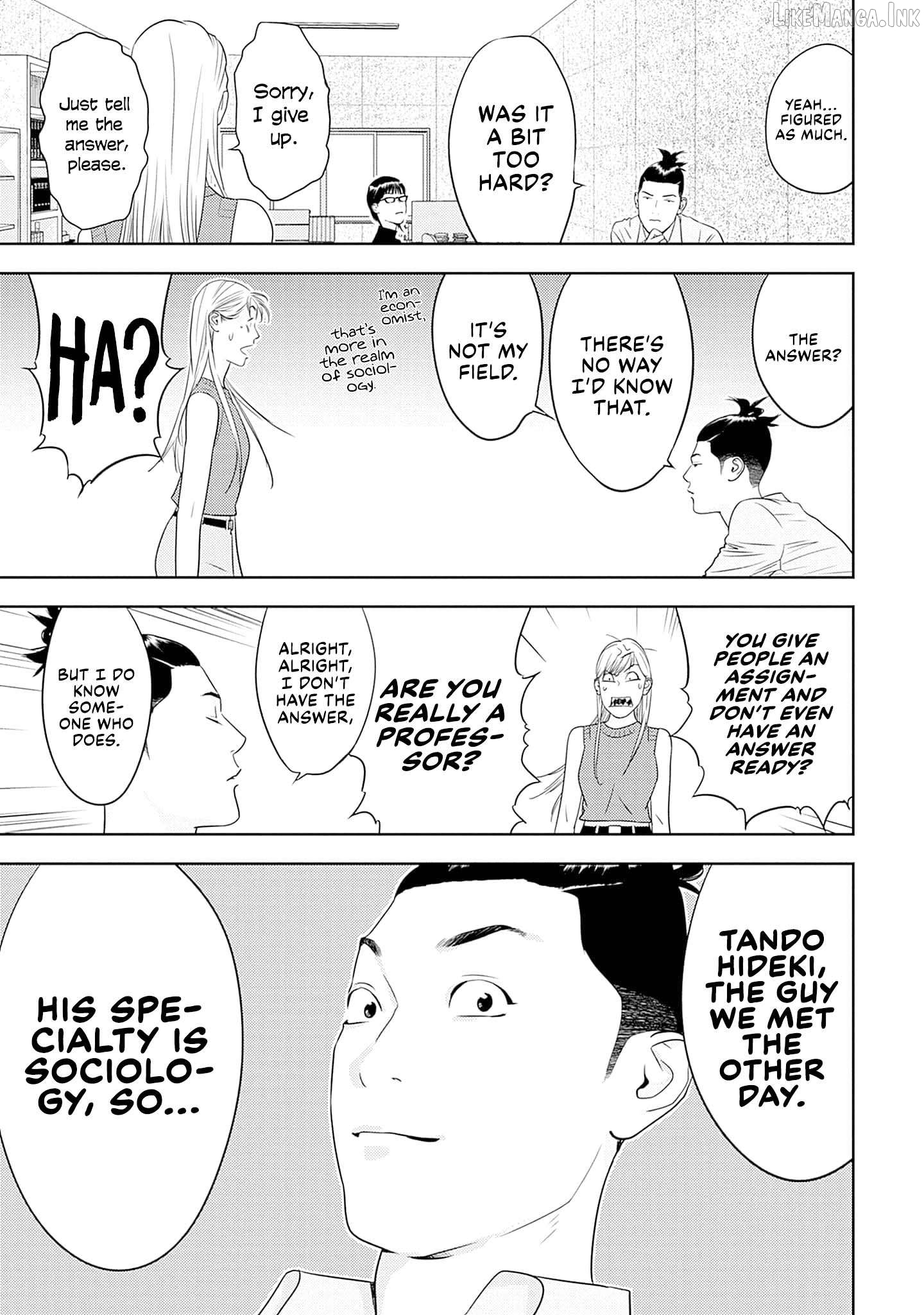 Kamo's Onion is Poisoned: Prof. Kamo's Lecture on "Human" Economics Chapter 33 - page 9