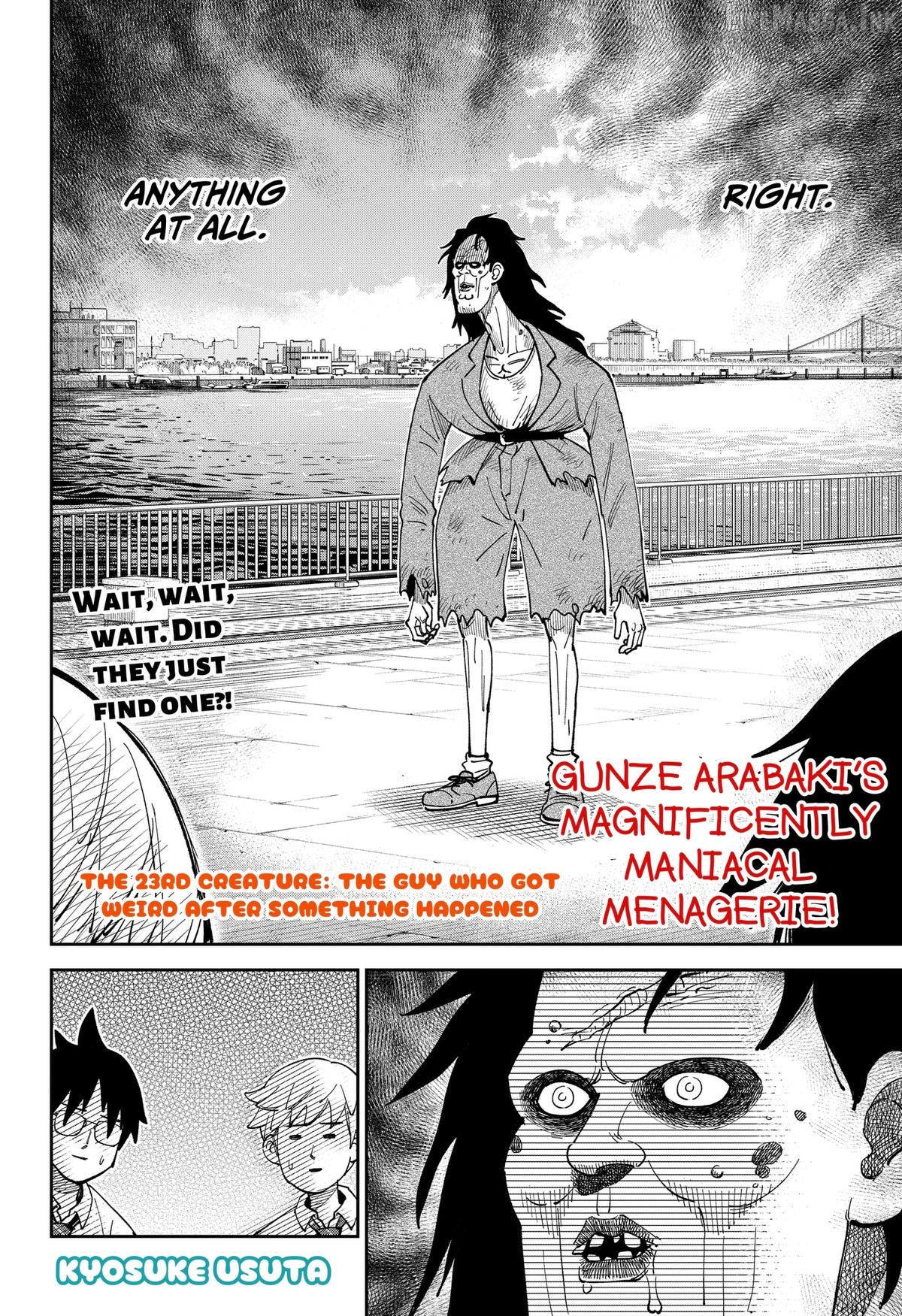 Gunze Arabaki's Magnificently Maniacal Menagerie! Chapter 23 - page 2