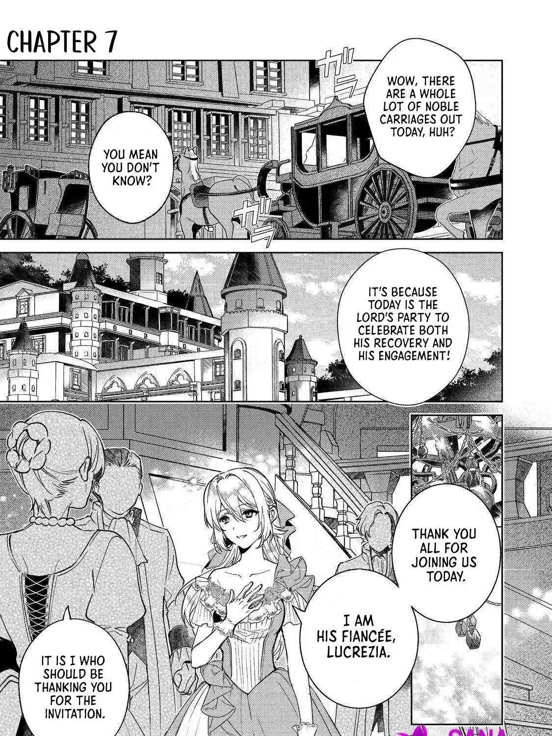 My Fiancé was taken by my Younger Sister, and Now I am Being Forced into a Marriage with the Repulsive Duke Chapter 7 - page 1