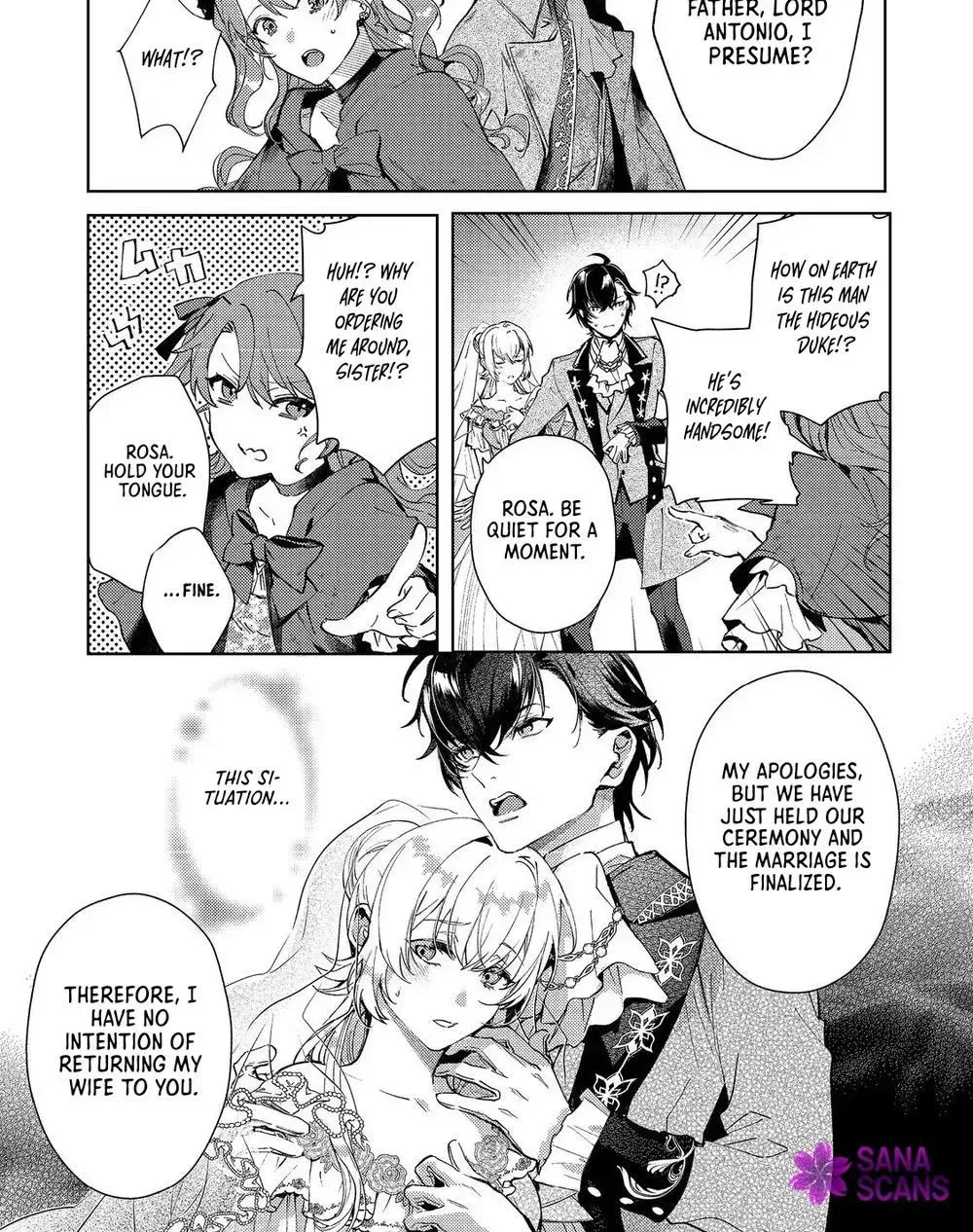 My Fiancé was taken by my Younger Sister, and Now I am Being Forced into a Marriage with the Repulsive Duke Chapter 8 - page 9